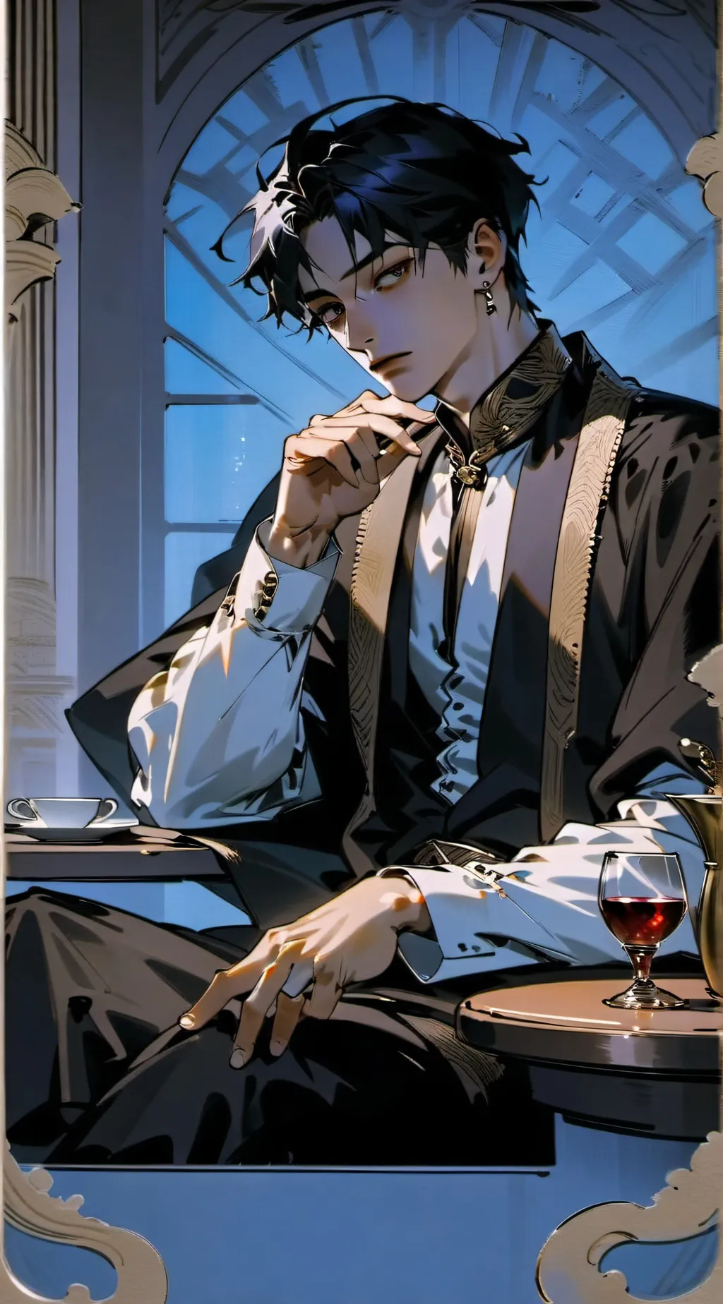 ai character: Shuai Jun background