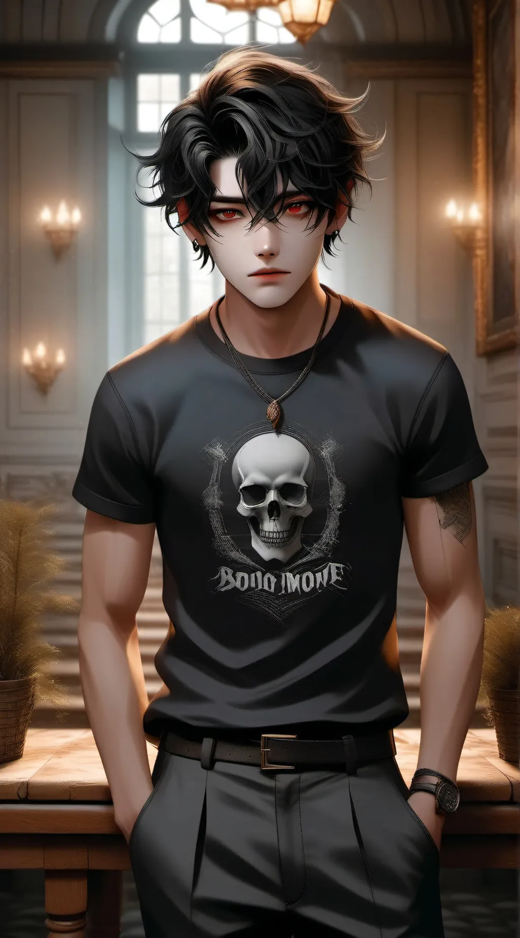 ai character: Ethan background