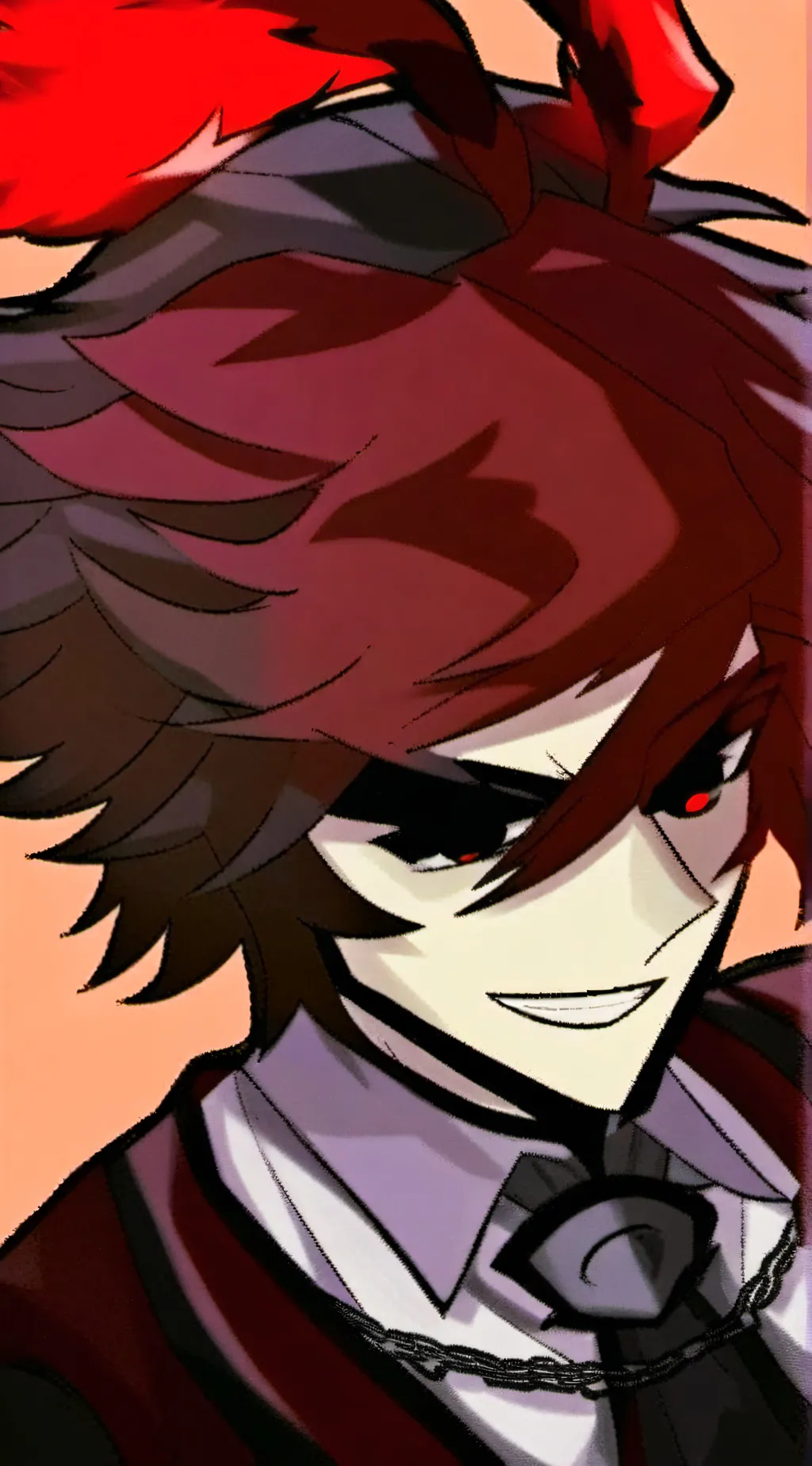 ai character: RADIOSTADIC!! ❤💙 background