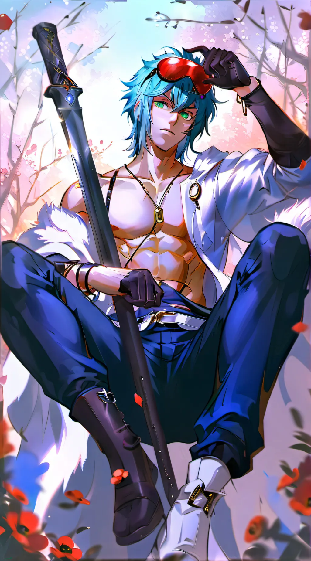 ai character: inosuke hashibira background