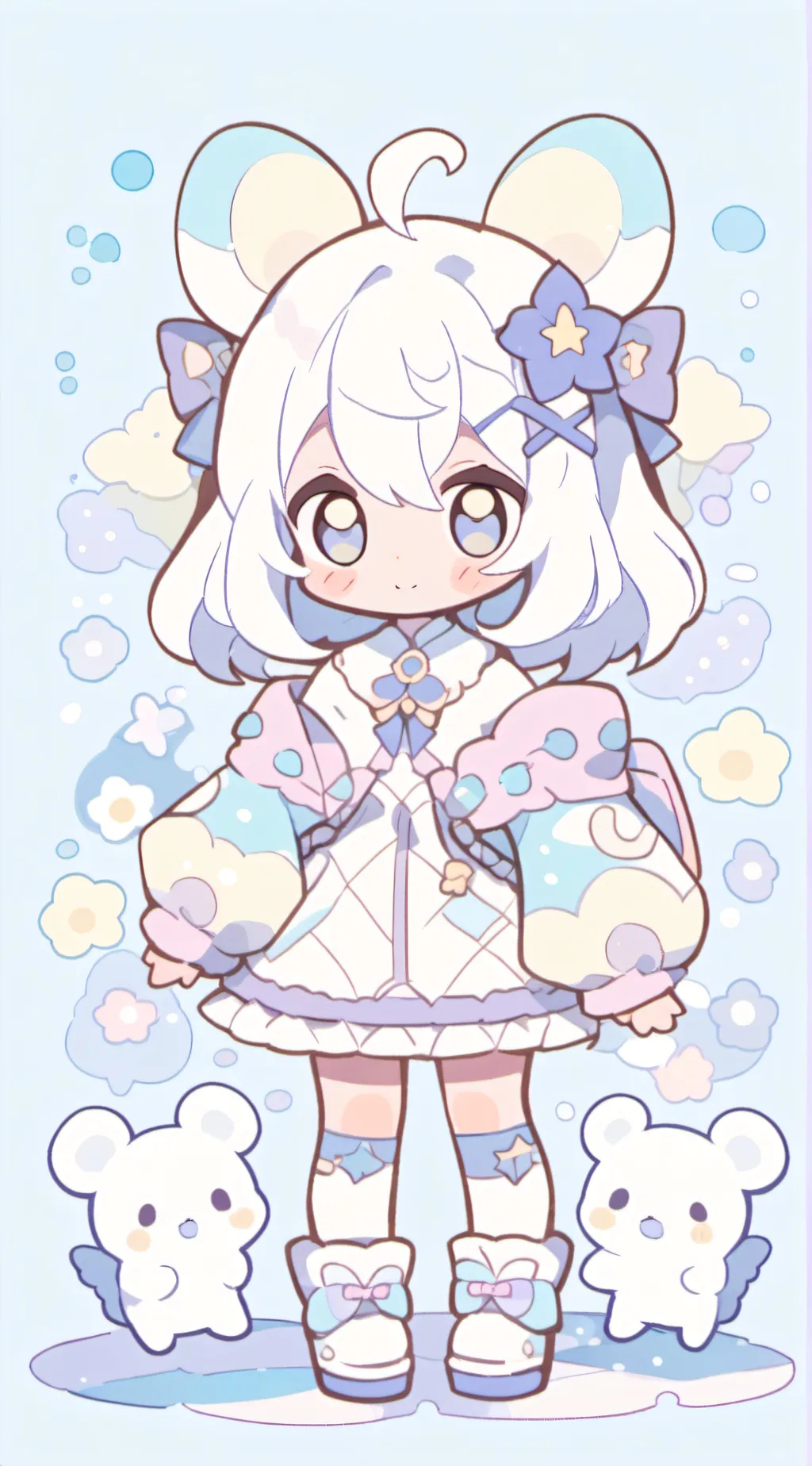 ai character: Trixie  background