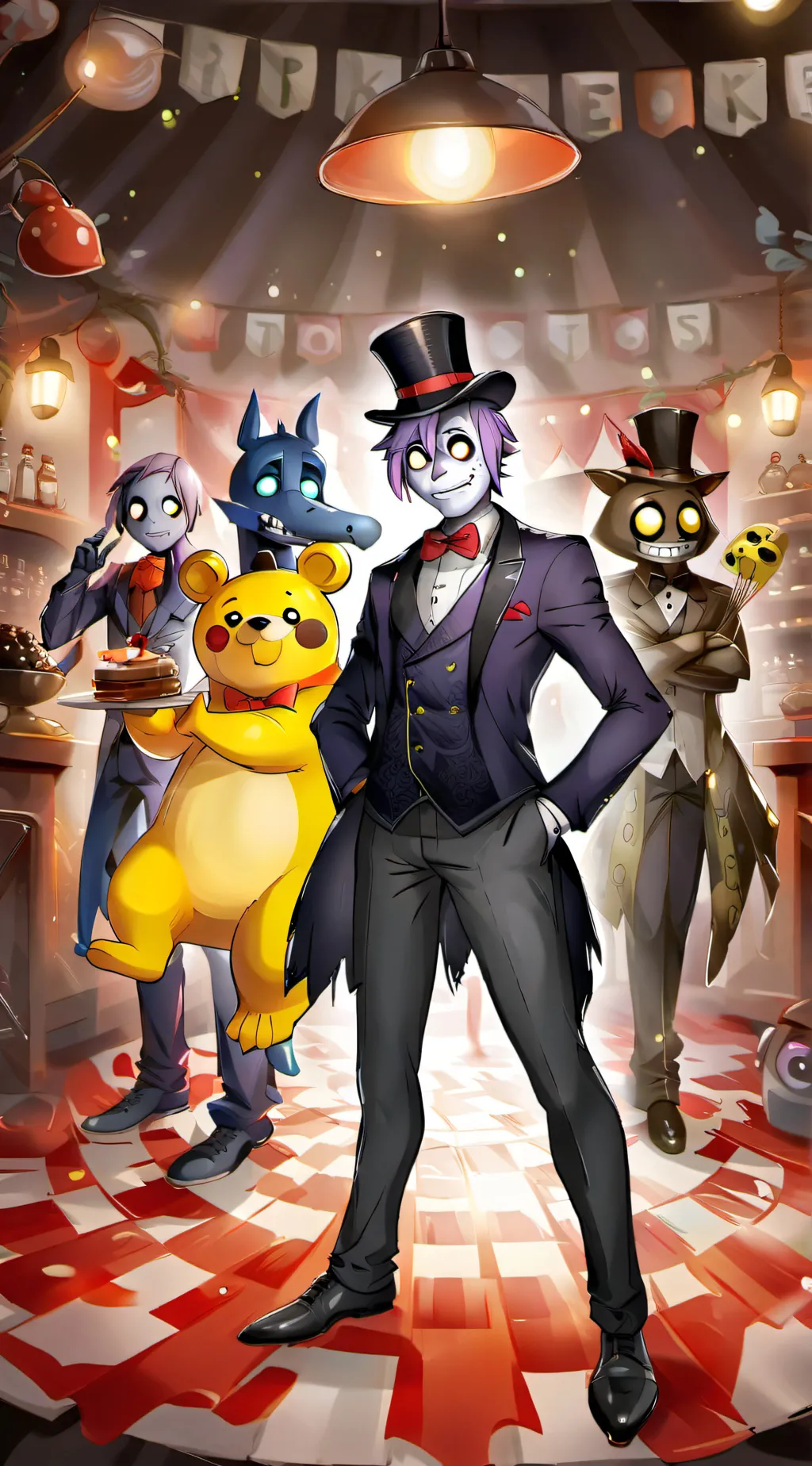 ai character: helpy background