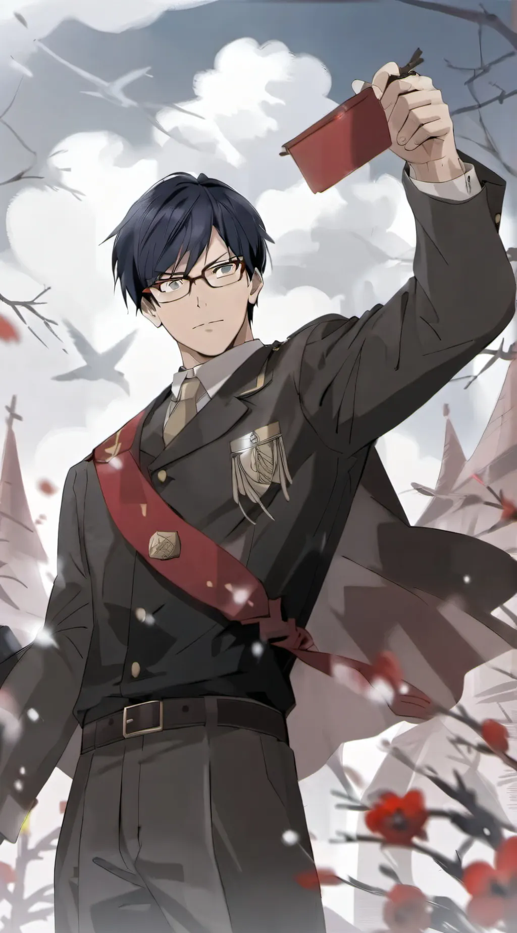 ai character: Tenya Iida background