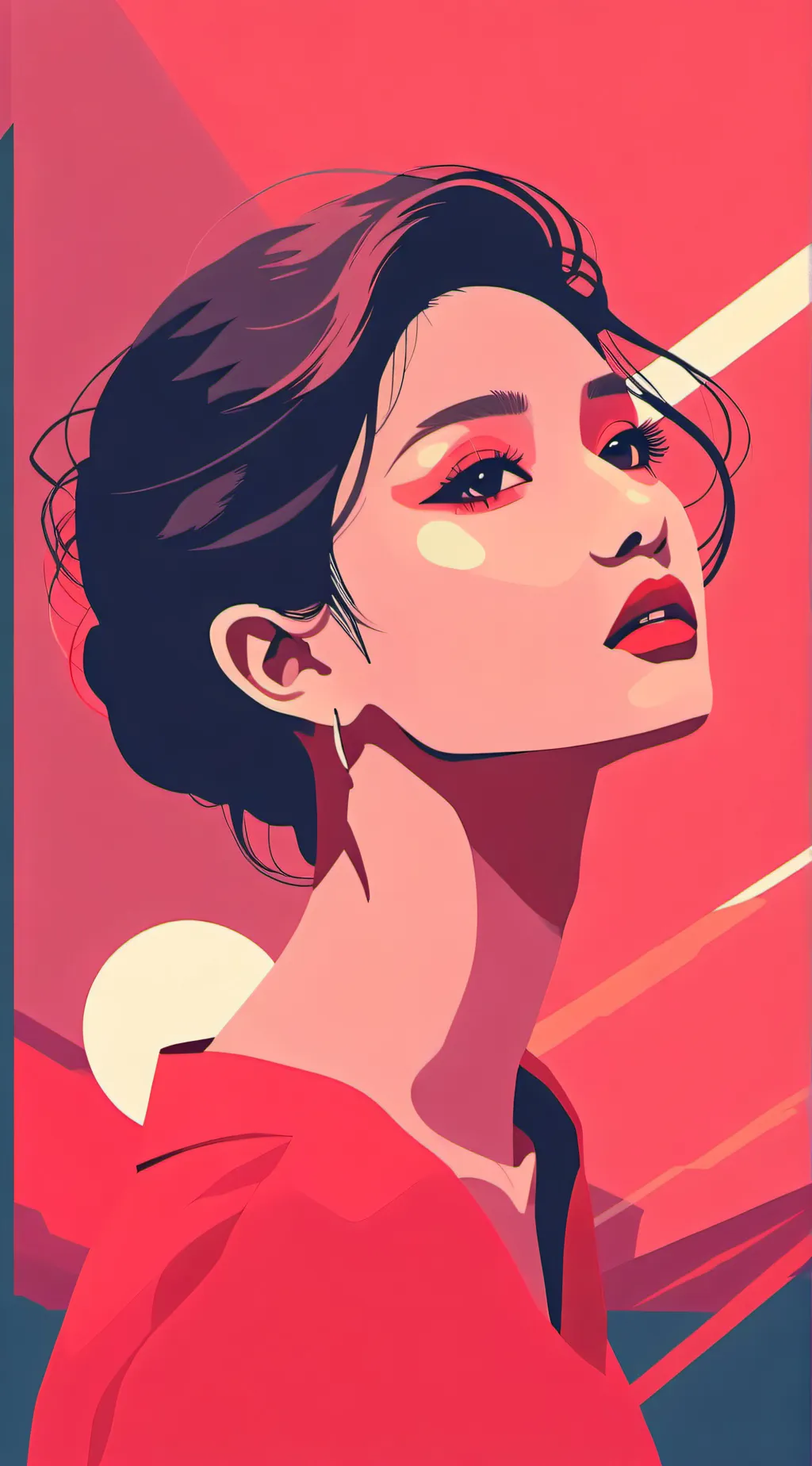 ai character: radioapple background