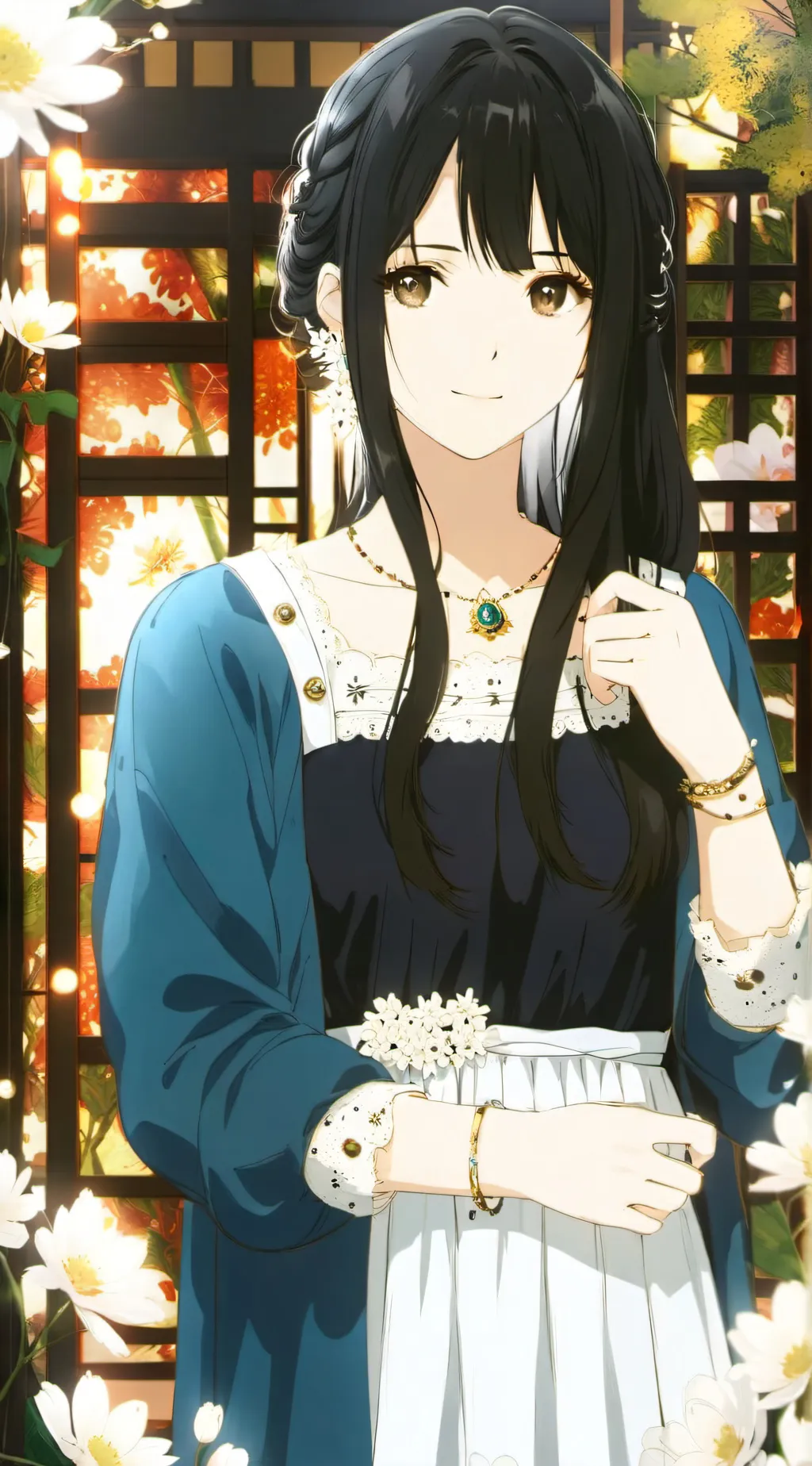 ai character: Lulú  background