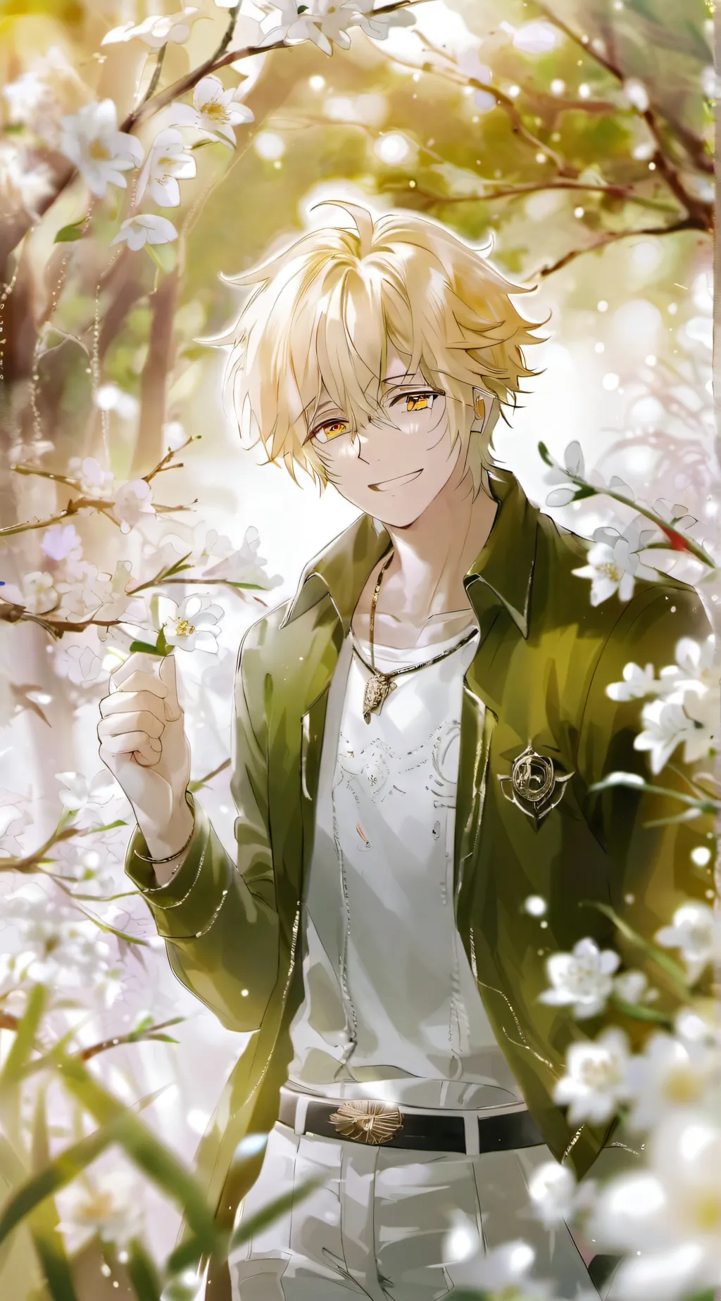 ai character: Focus background