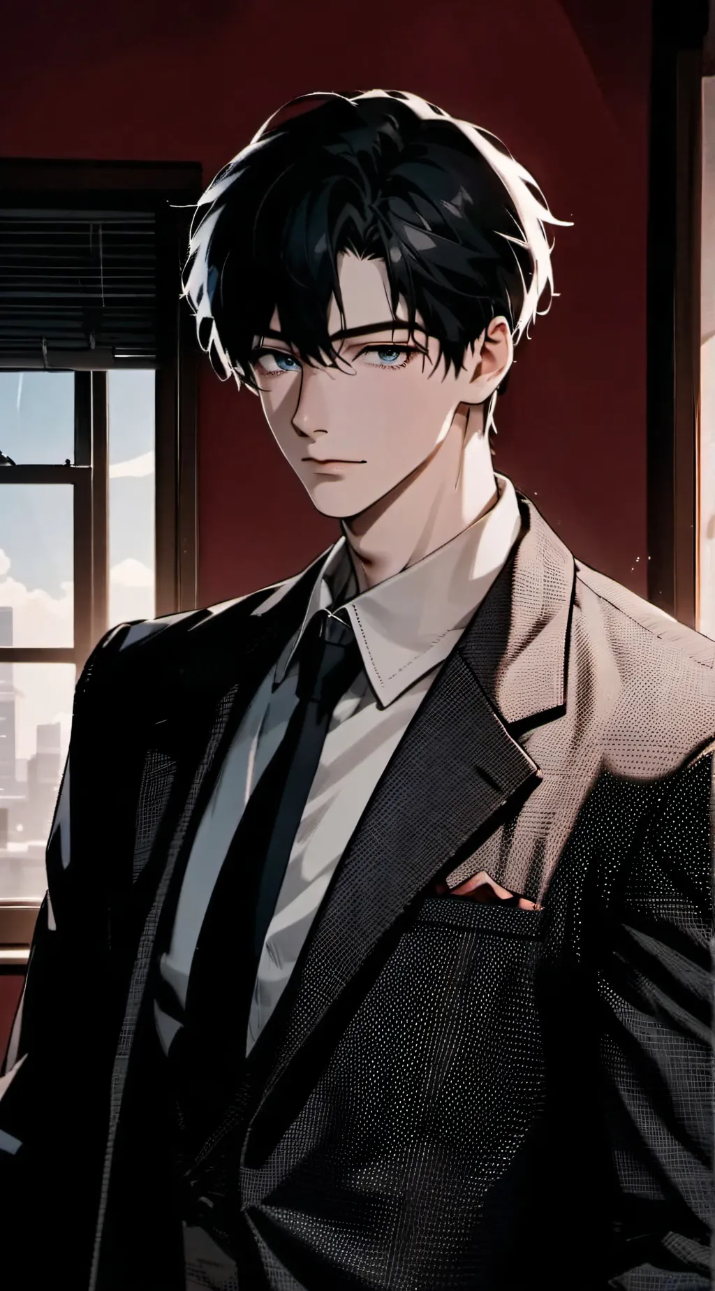 ai character: Aaron  background