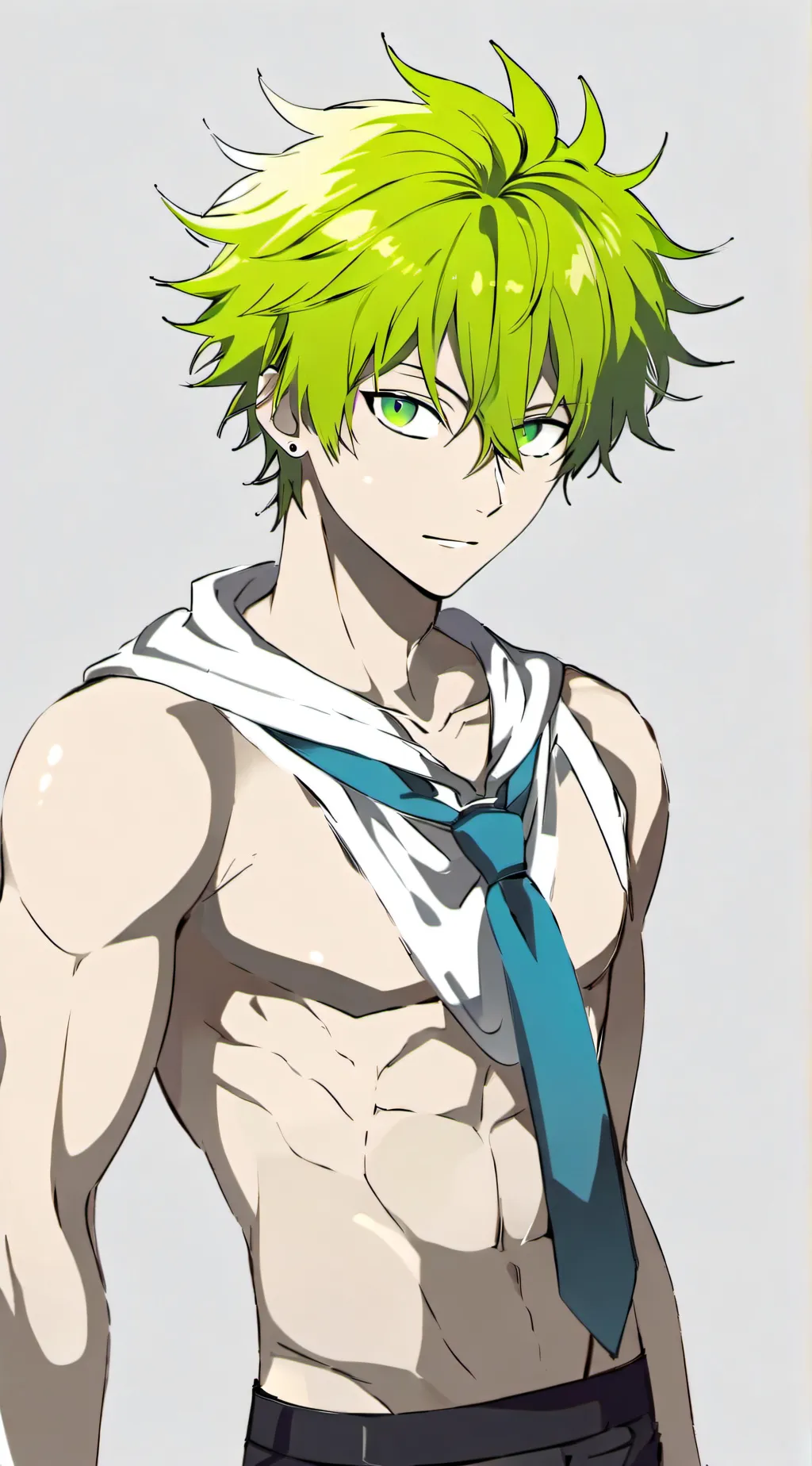 ai character: ￼Deku background