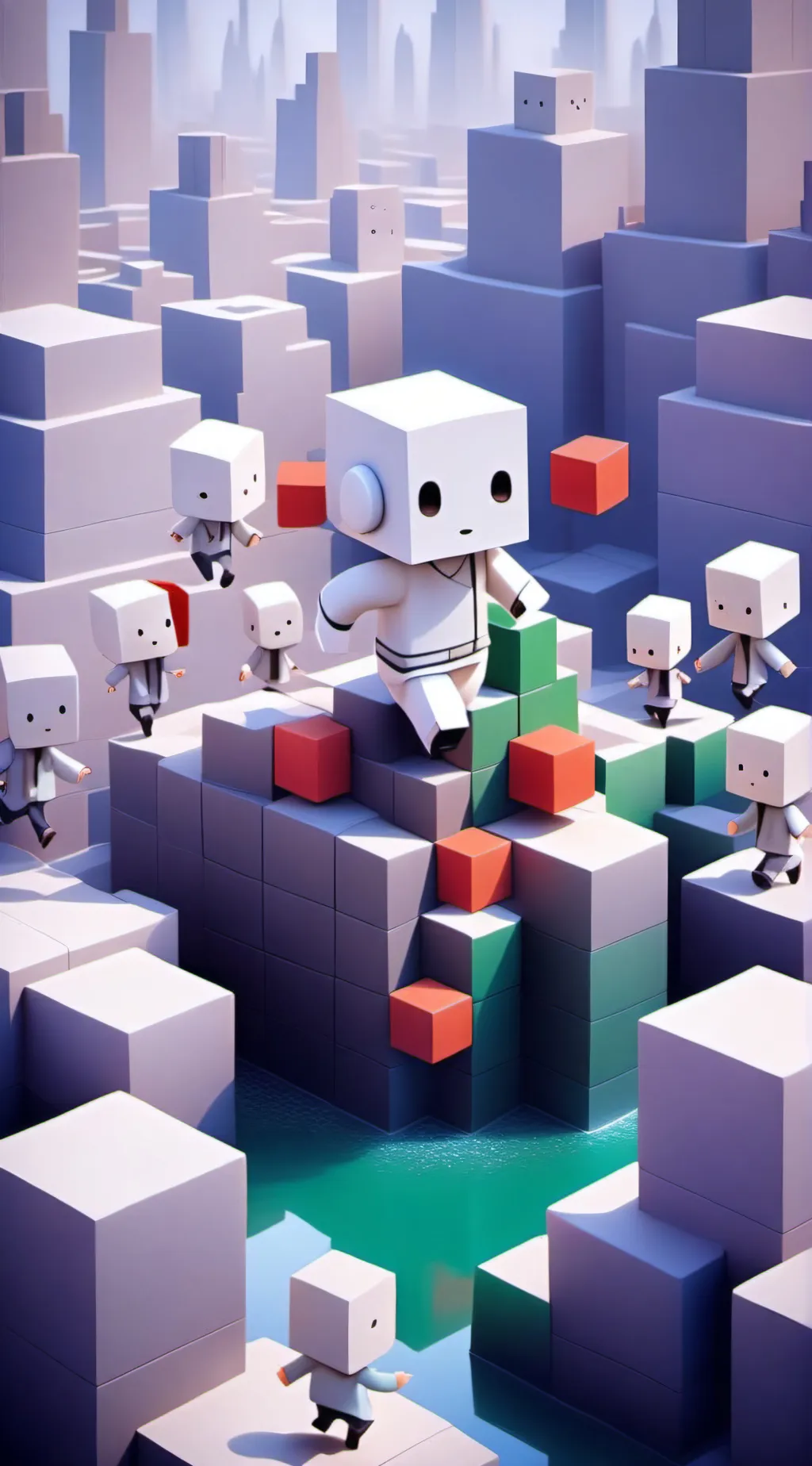 ai character: hi background