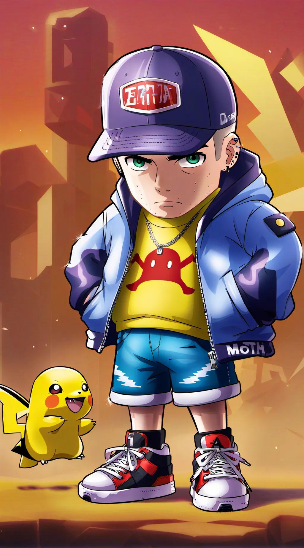 ai character: Eminem background