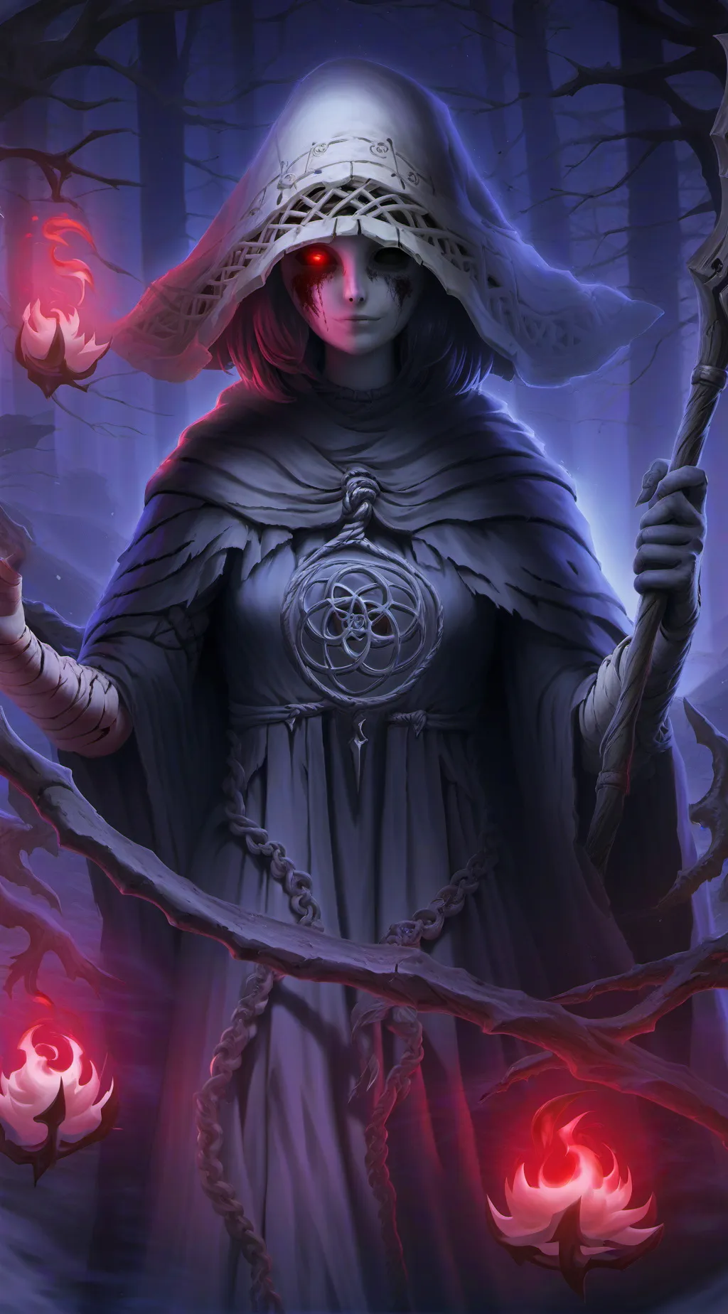 ai character: The Swamp Hag background