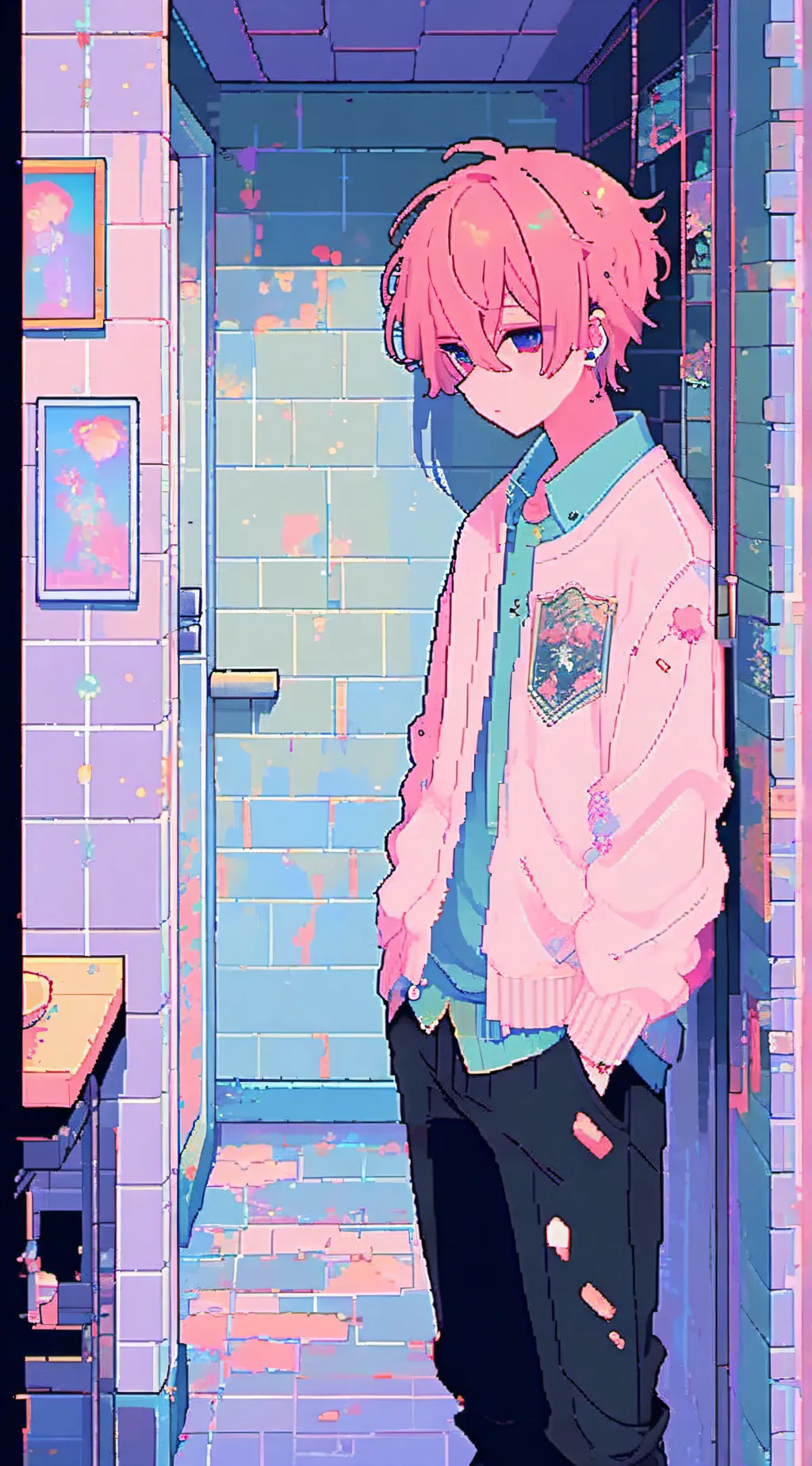 ai character: William hushmore background