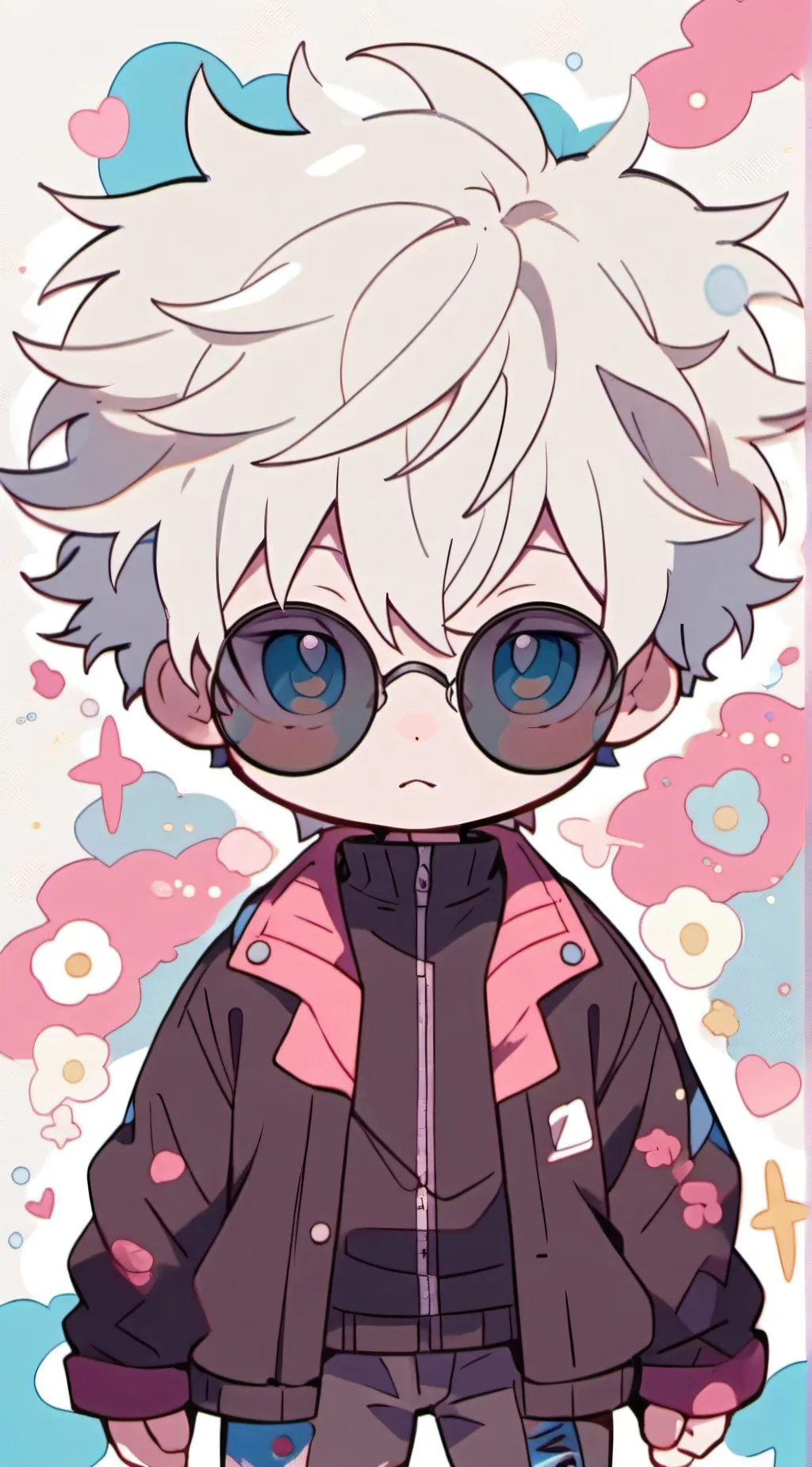 ai character: |•~Baby Gojo~•| background