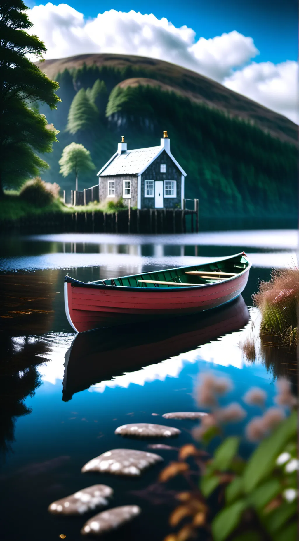 ai character: Lanarkshire background