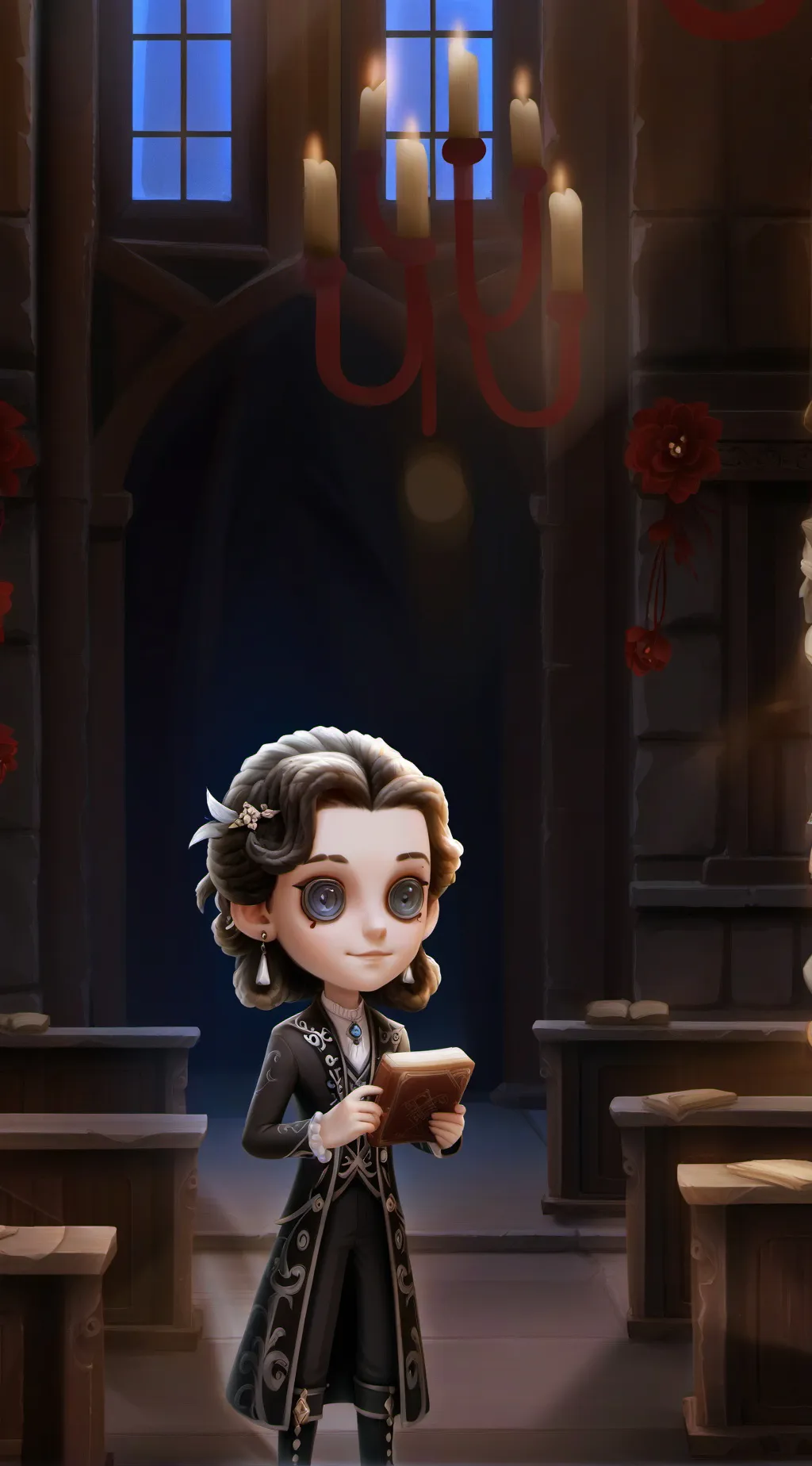 ai character: The ass background