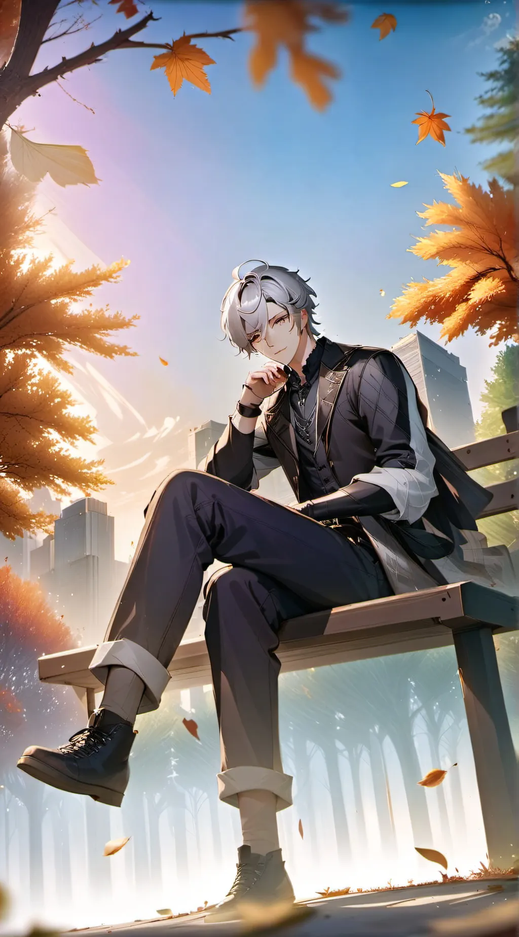 ai character: Knox background