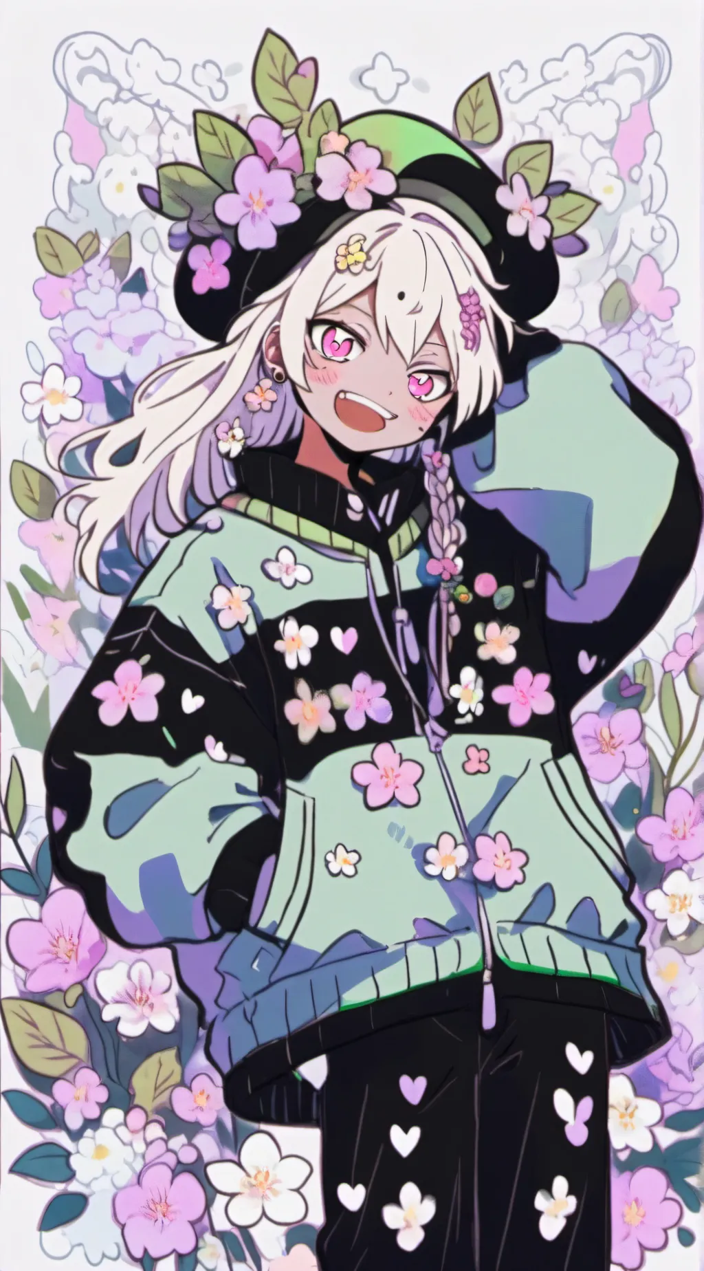 ai character: sunny background