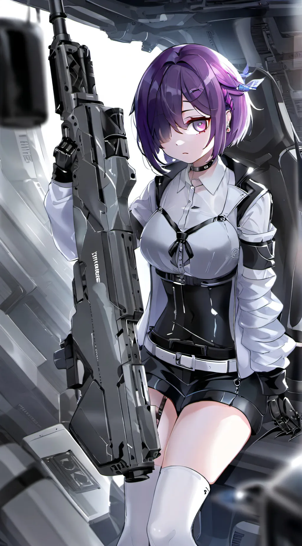 ai character: Uzi background