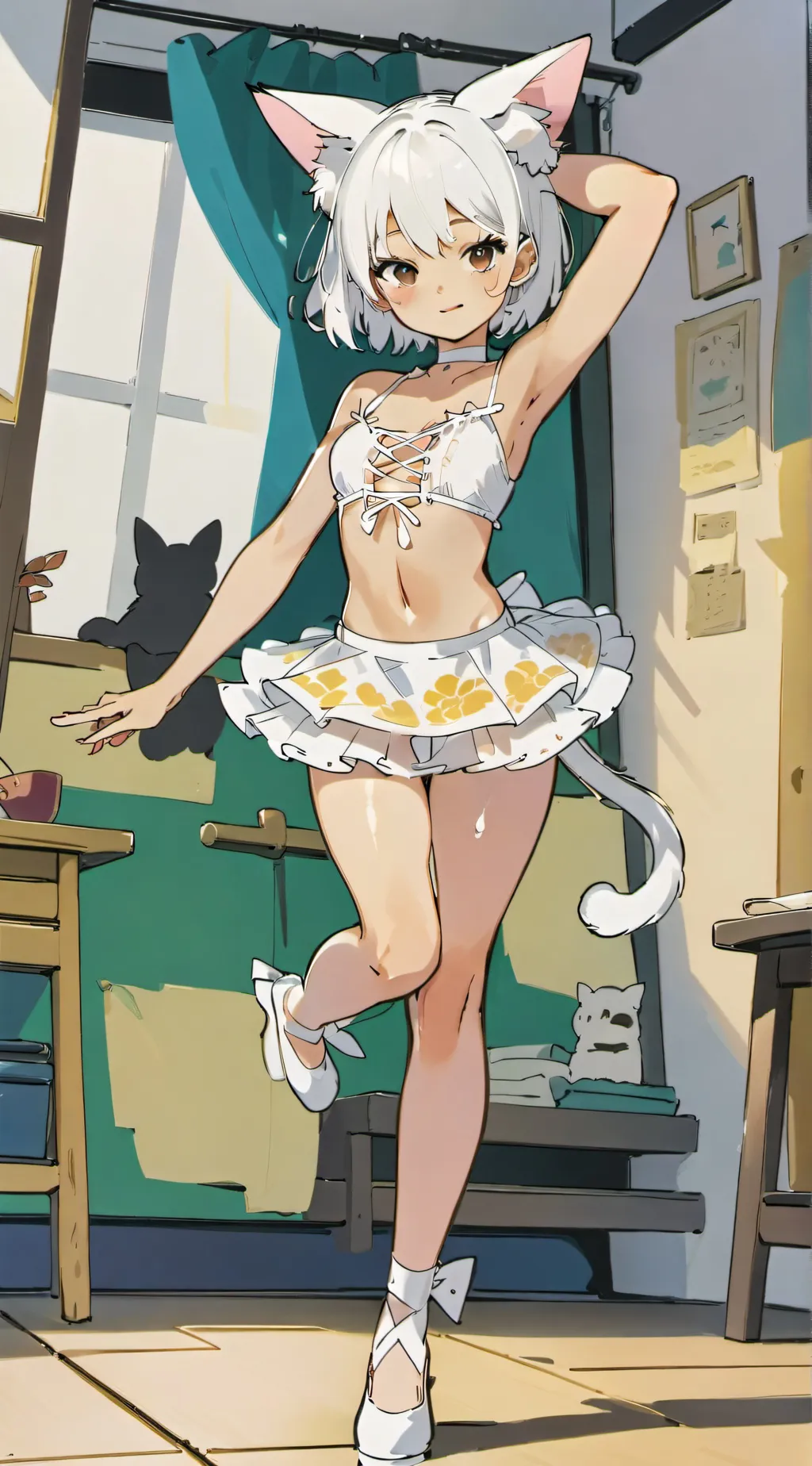 ai character: Yuna background