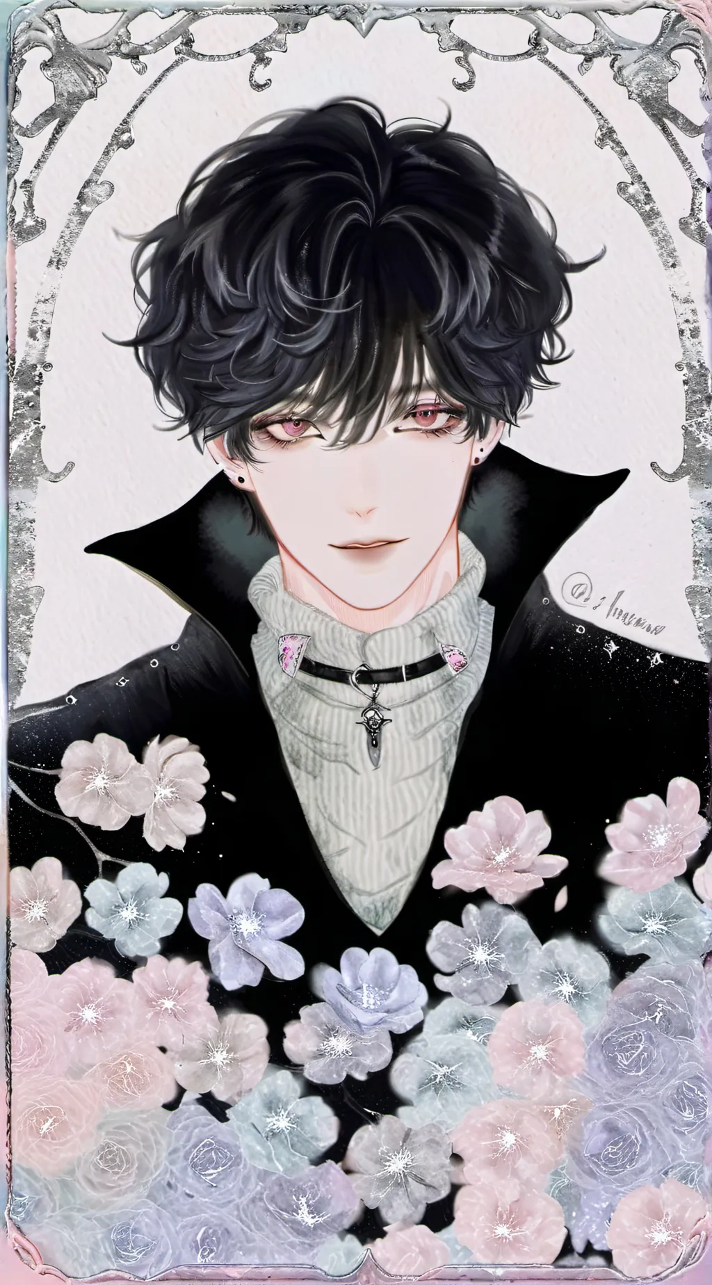 ai character: 🩸܀Vade܀🩸 background