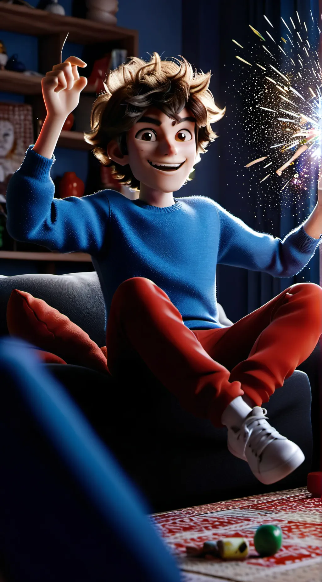 ai character: Lil Timmy 2.0 background