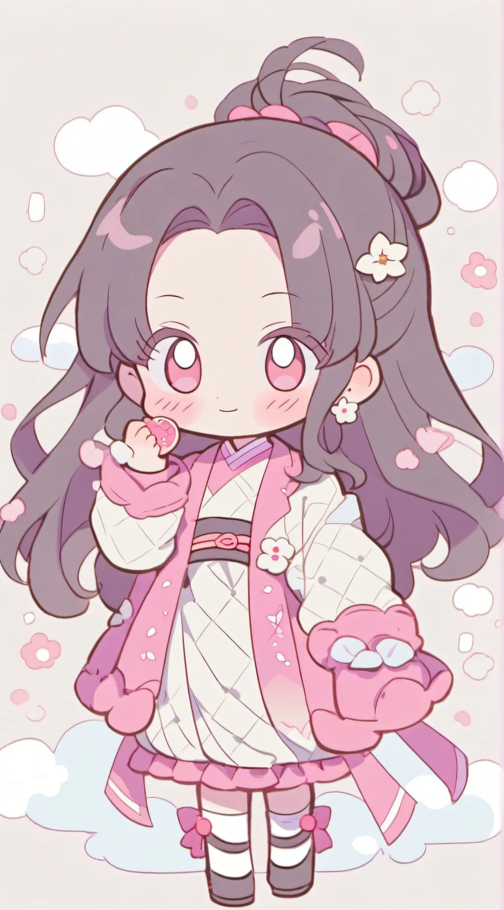 ai character: Momo Yaoyorozu  background