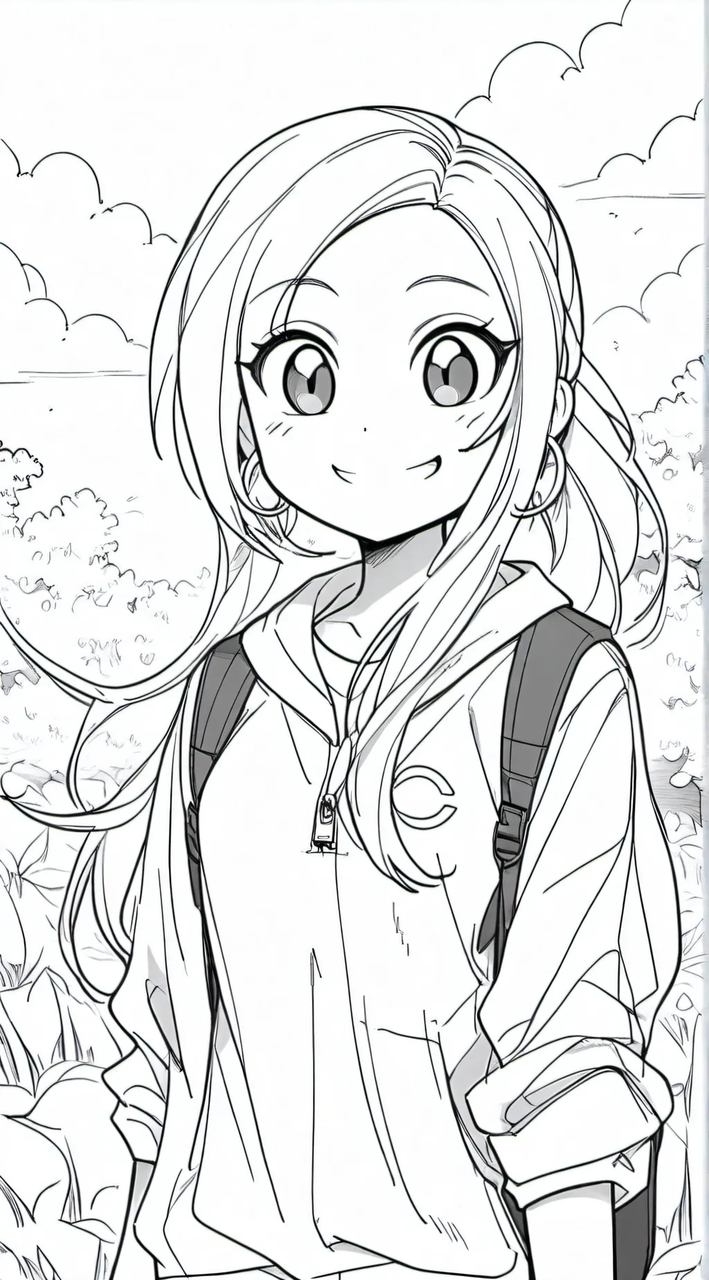 ai character: Lucy  background