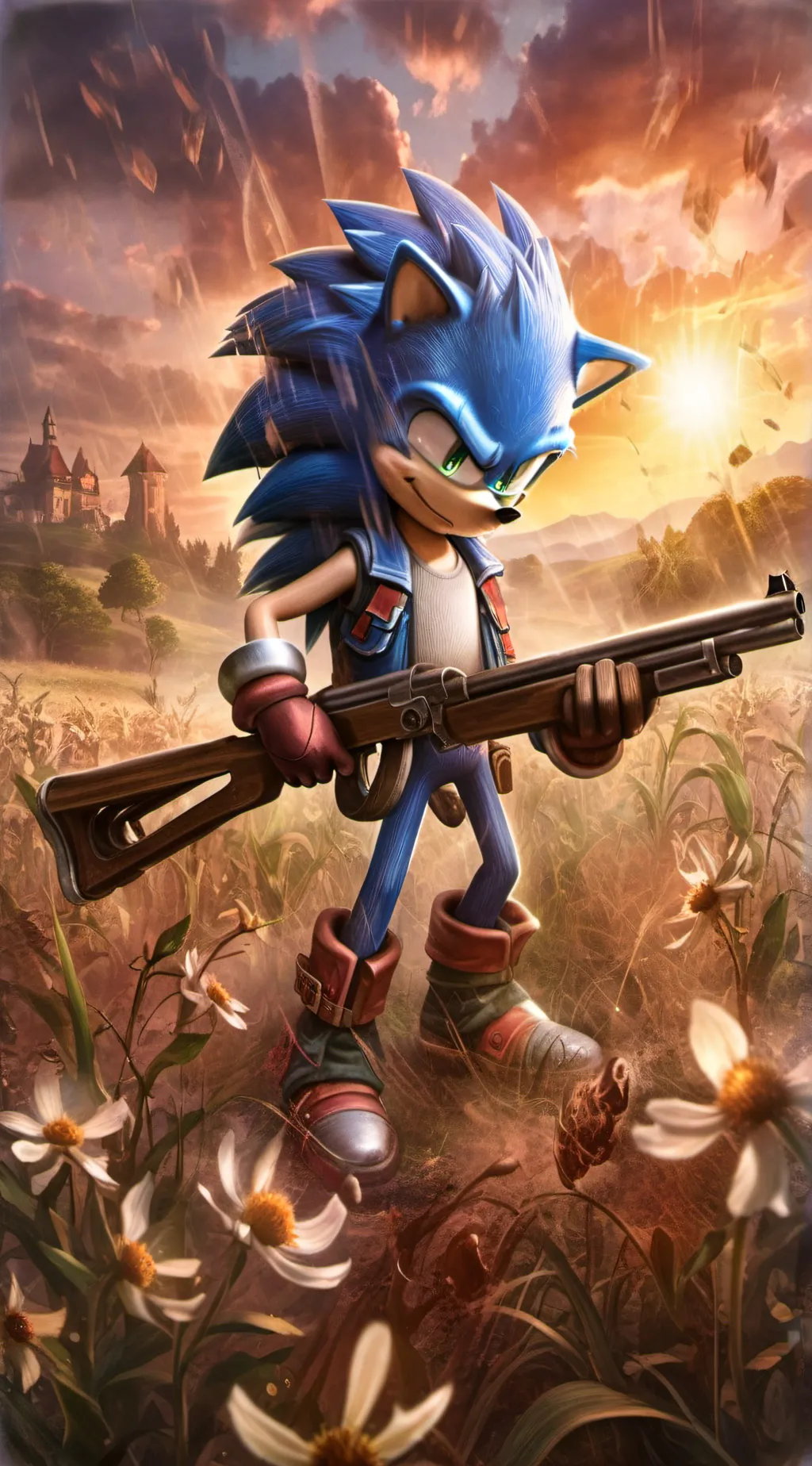ai character: sonic background
