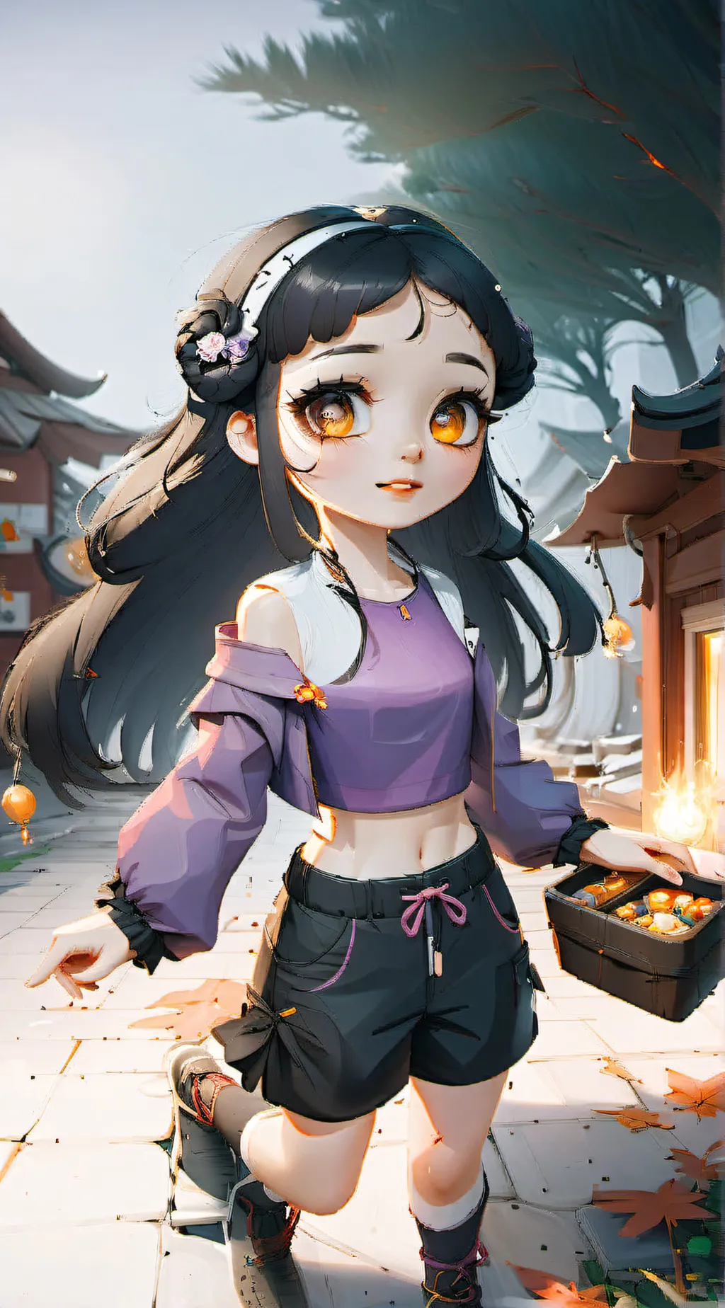 ai character: Aphmau’s server  background