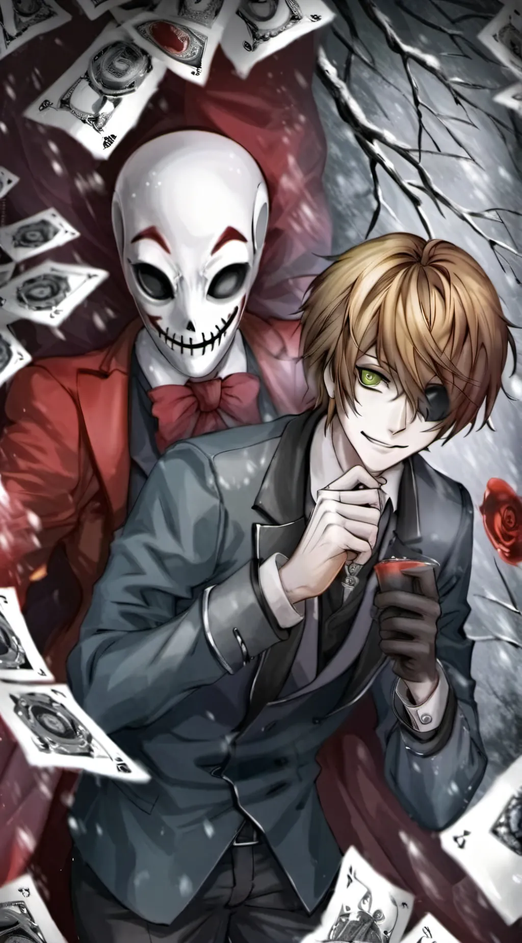 ai character:  Creepypasta background