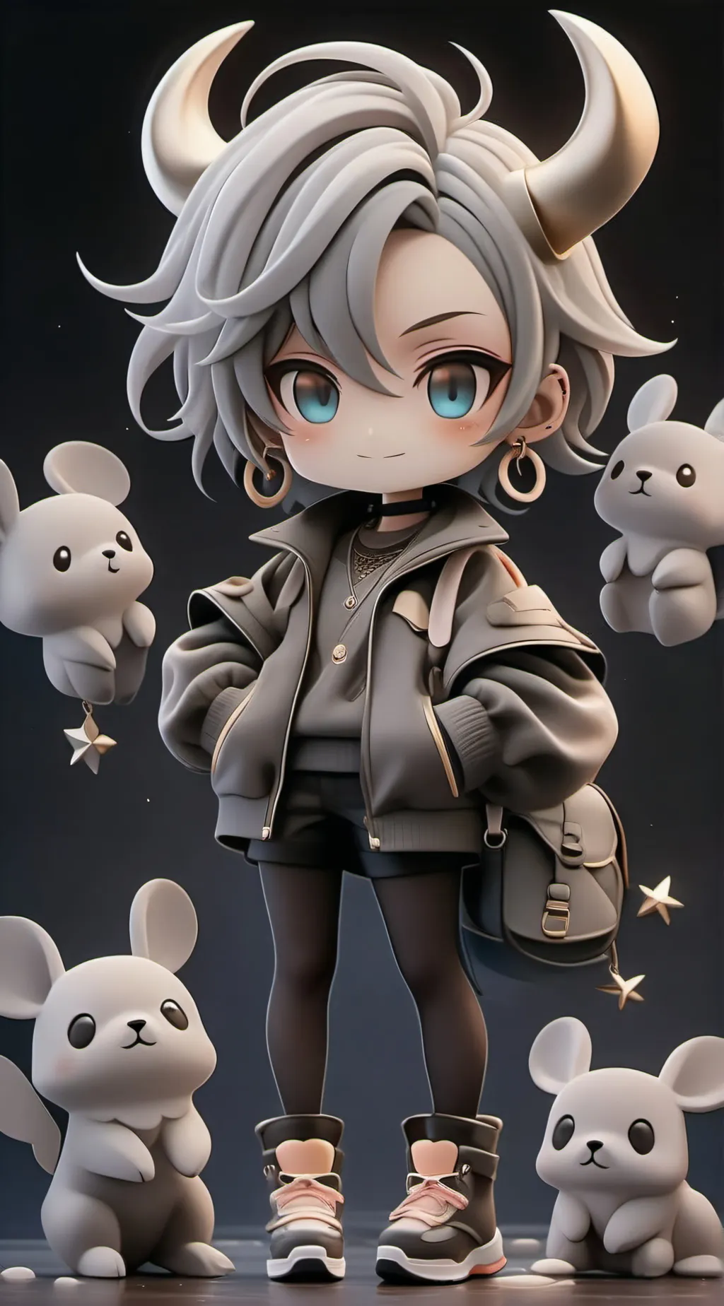 ai character: Tina background