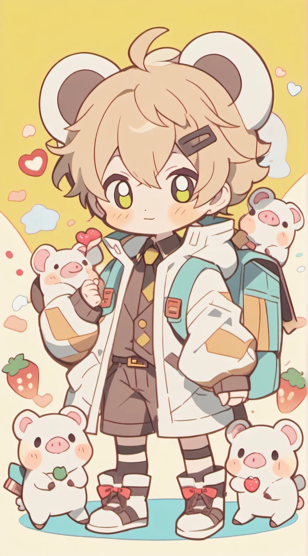 ai character: billy x badgy background