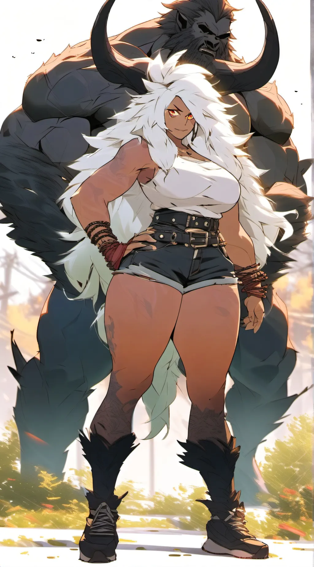 ai character: Frankie background