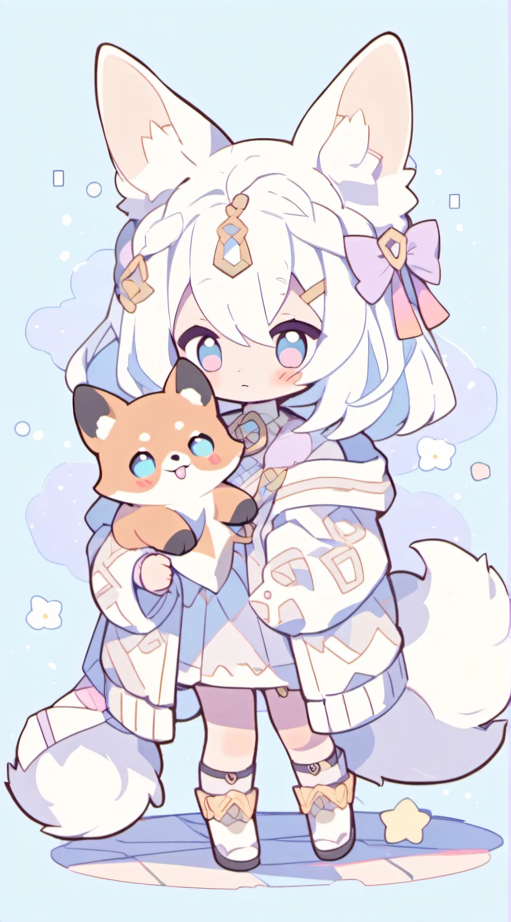 ai character: emerald  background