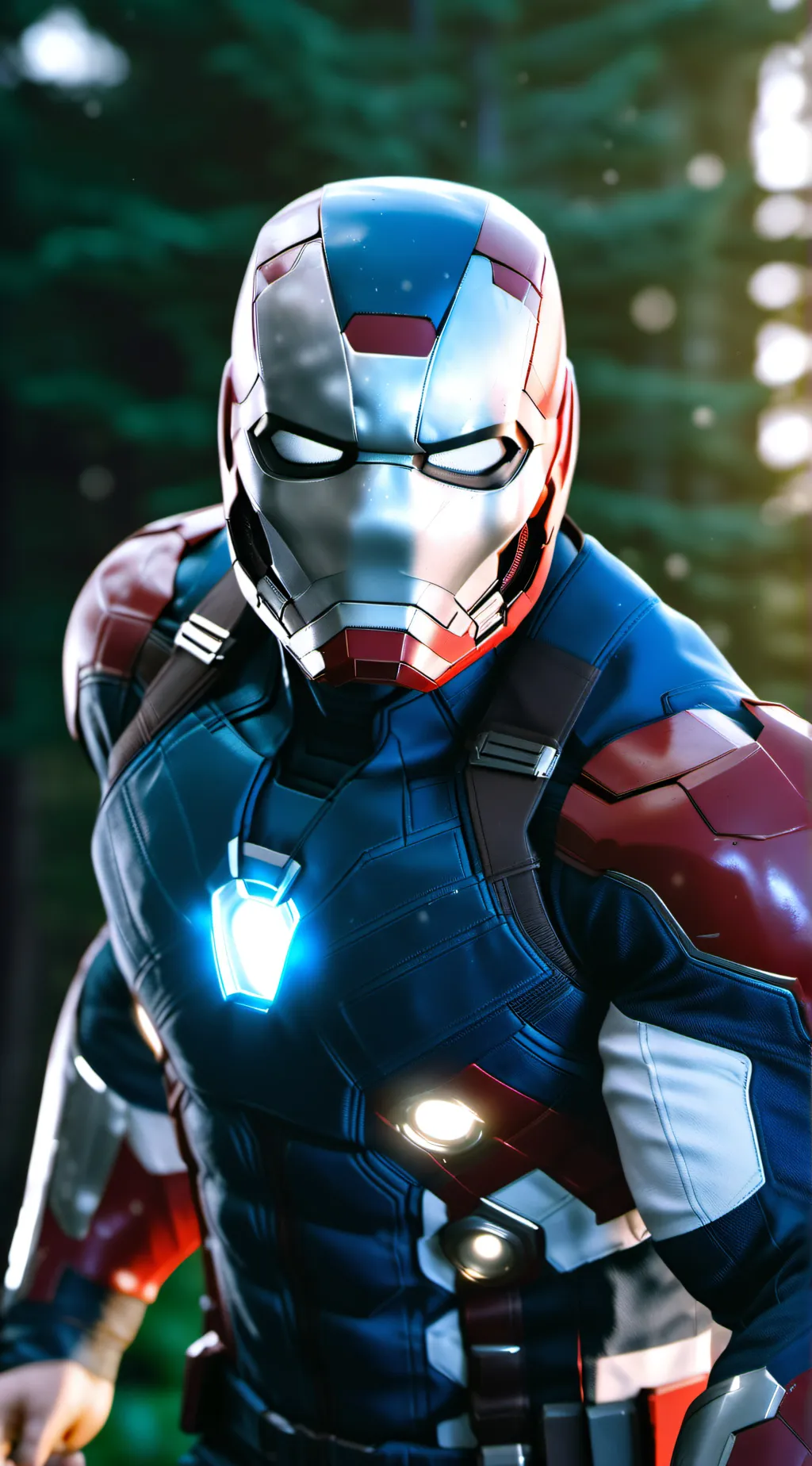 ai character: avangers  background