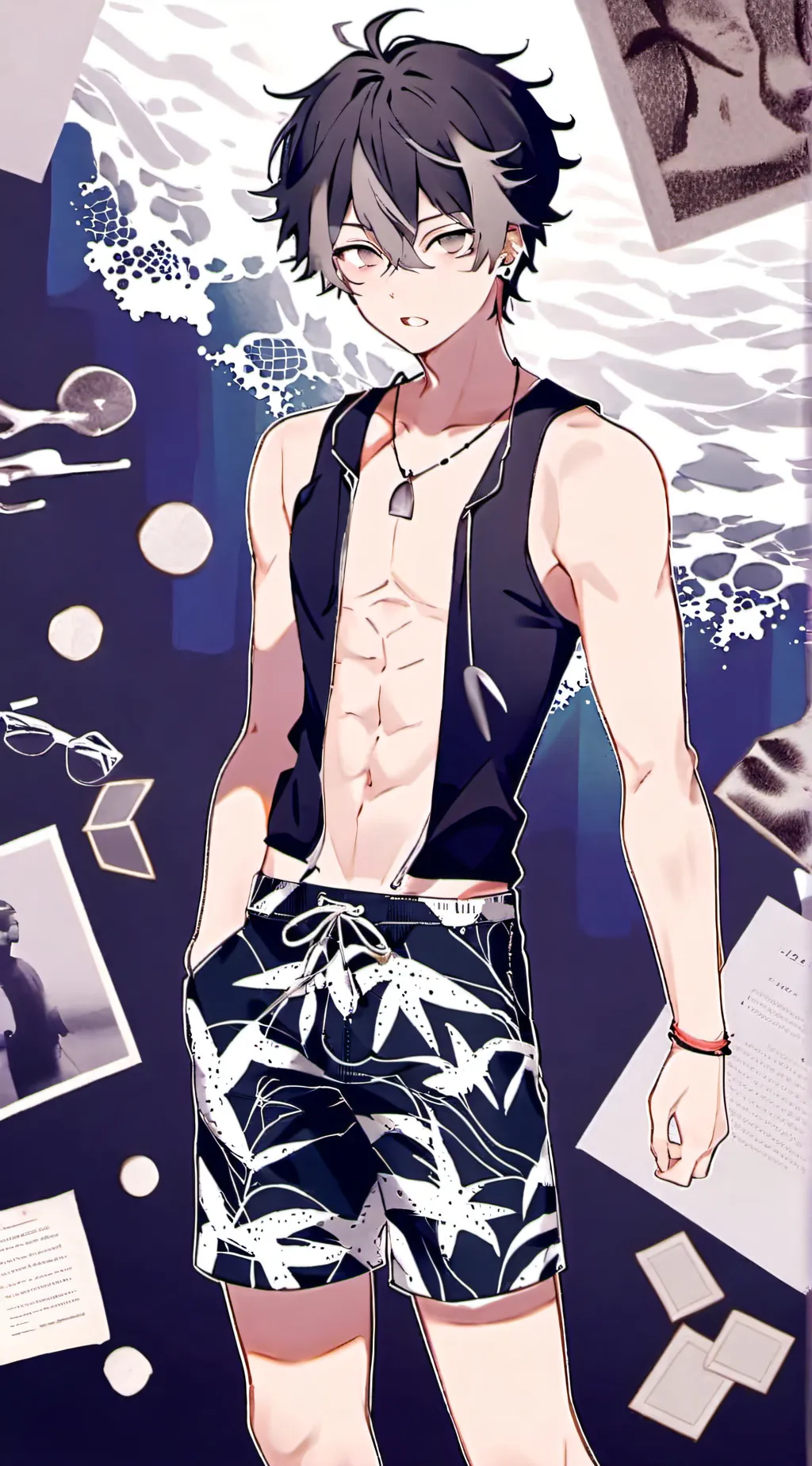 ai character: Ein  background