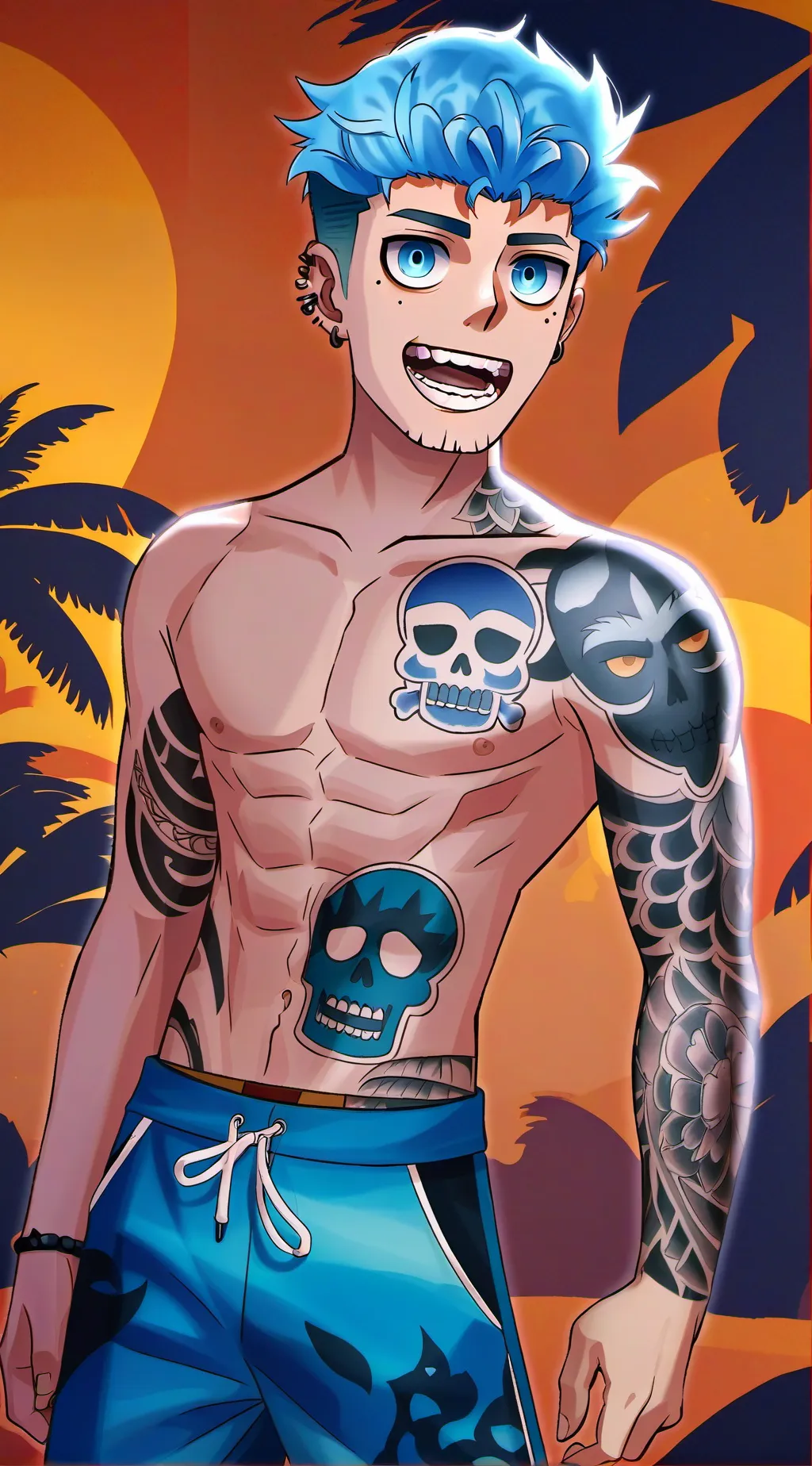 ai character: Mage background