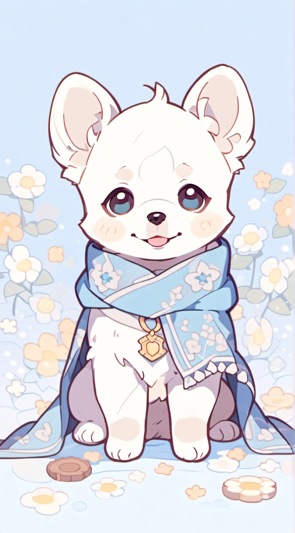 ai character: Sky background