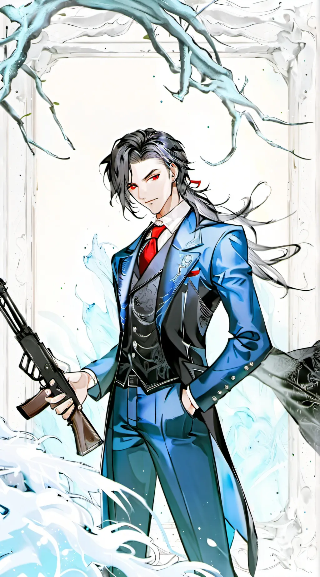 ai character: [mafia husband] Le background