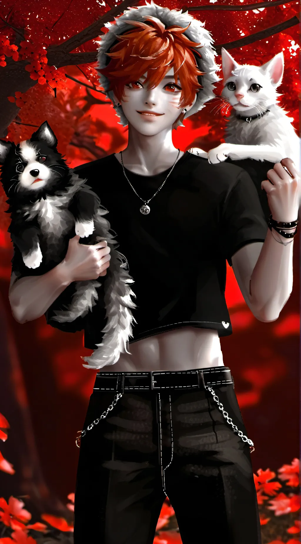 ai character: Blaze background