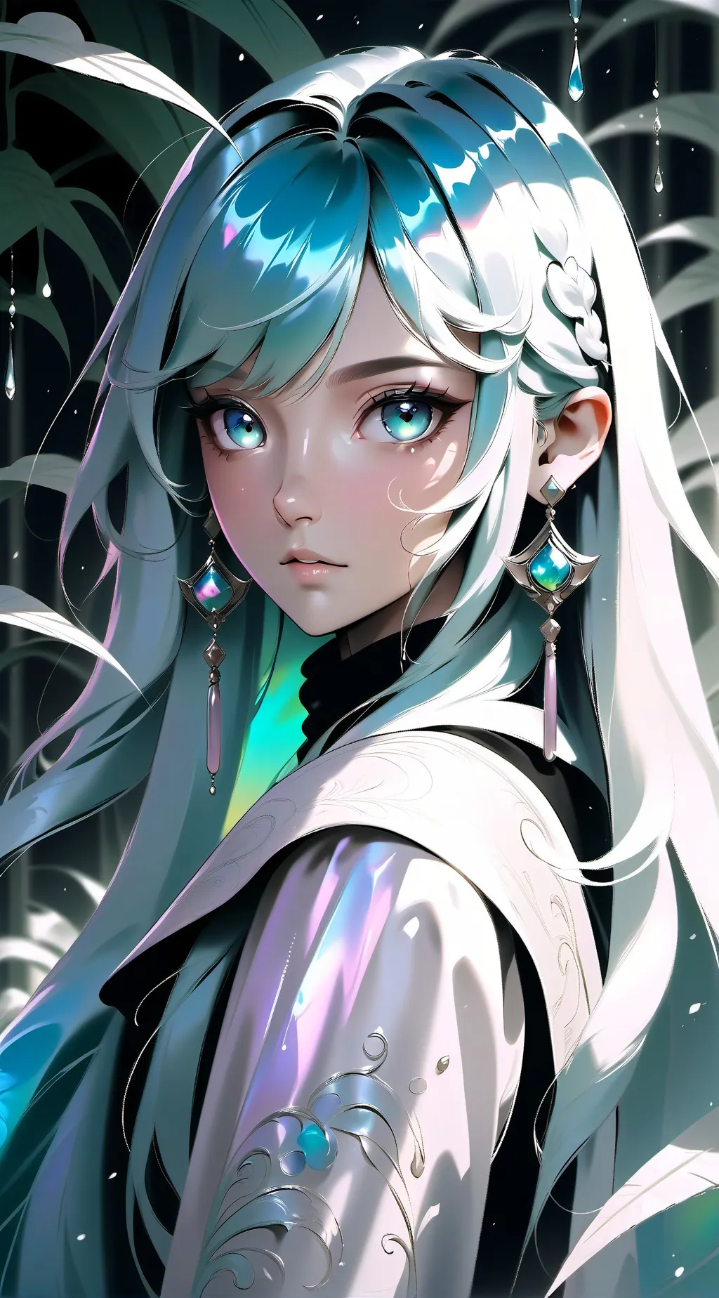 ai character: Aquarius background