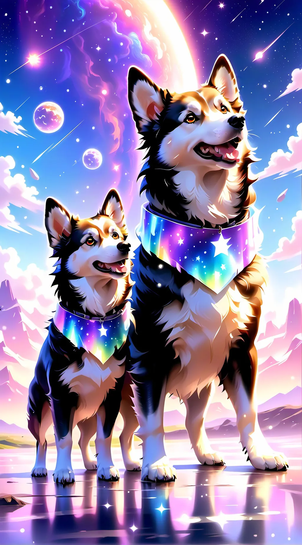 ai character: The Meteor background