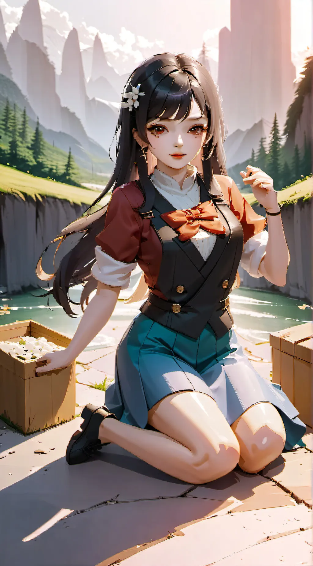 ai character: DabixHawks♥️👋🏼 background