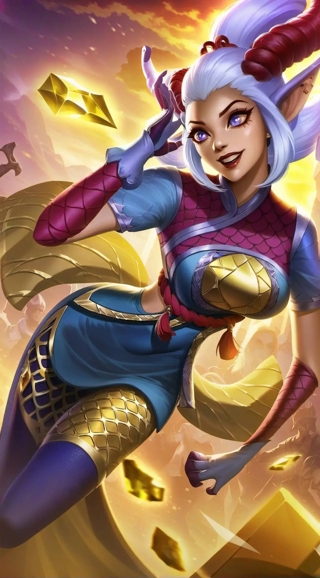 ai character: Abigail  background