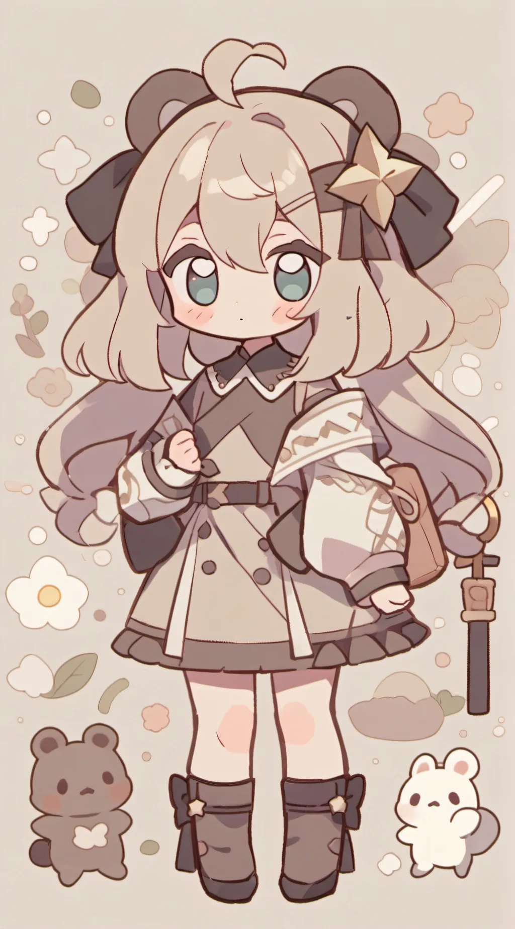 ai character: Melo background