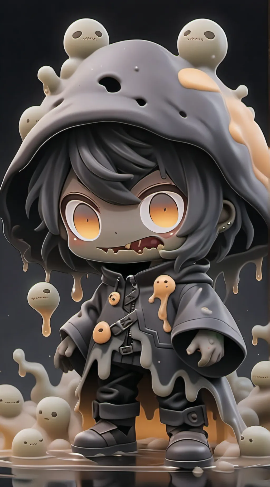 ai character: Slime background