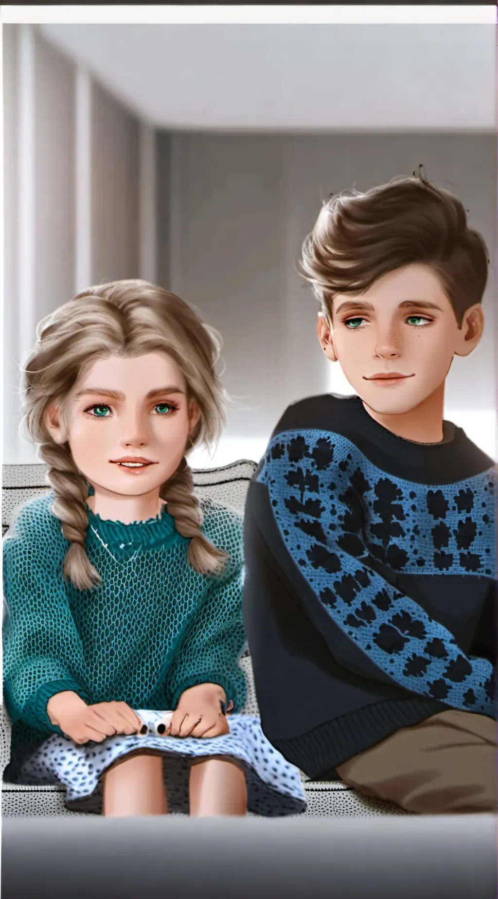 ai character: kids you babysit background