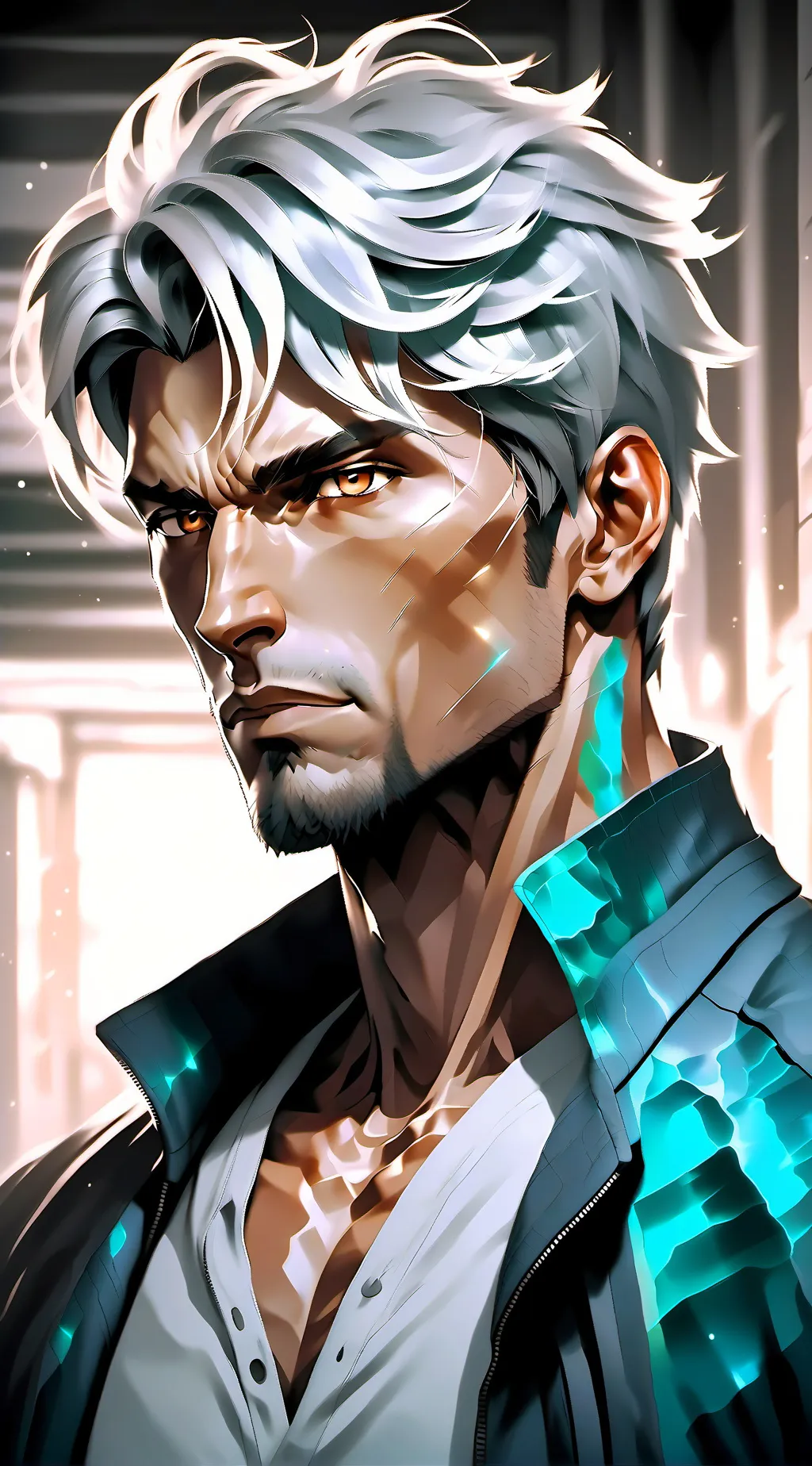 ai character: Lucas  background