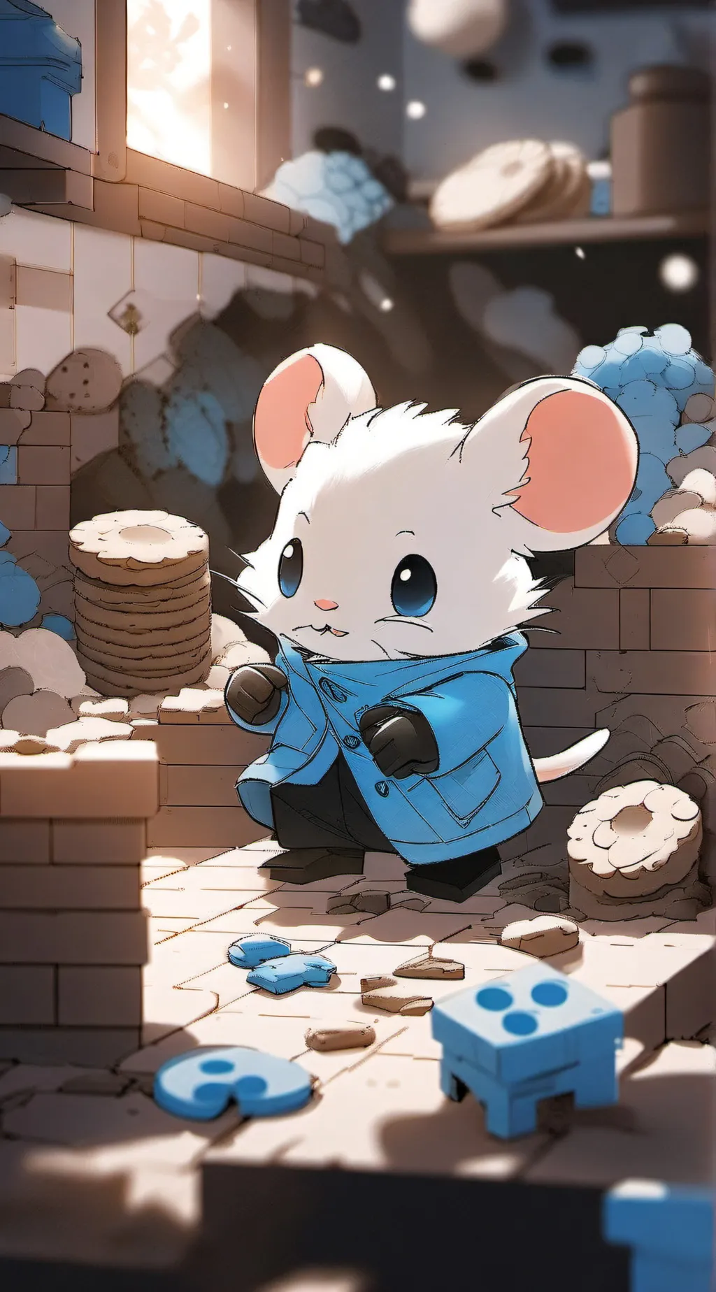 ai character: Oliver background