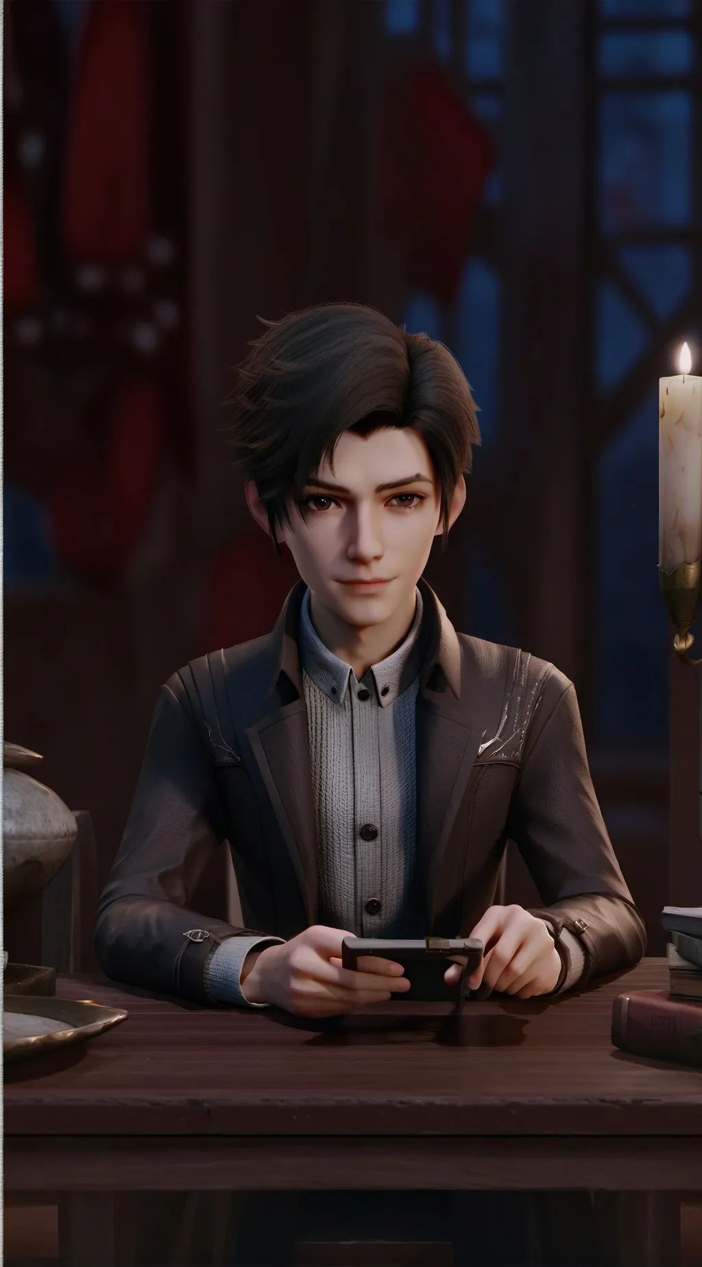 ai character: Dumberthendumbdad background